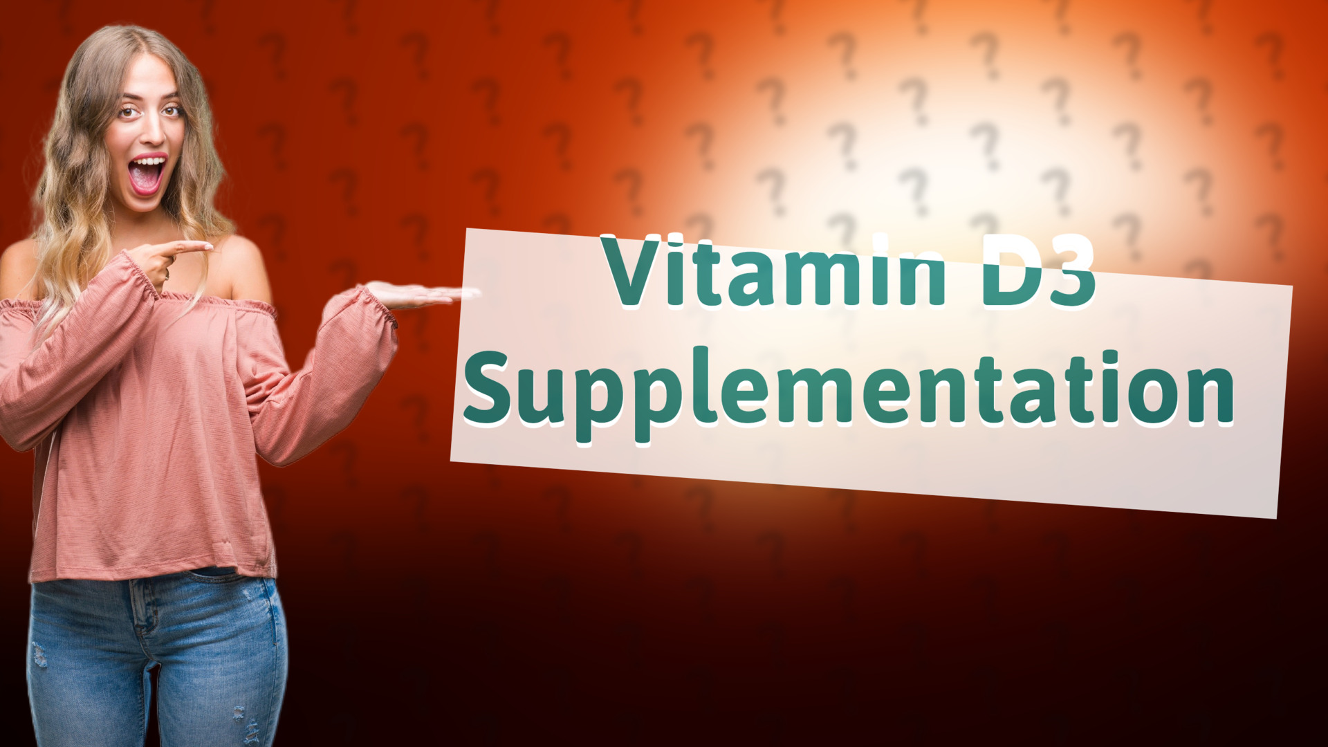 Vitamin D3 Supplementation
