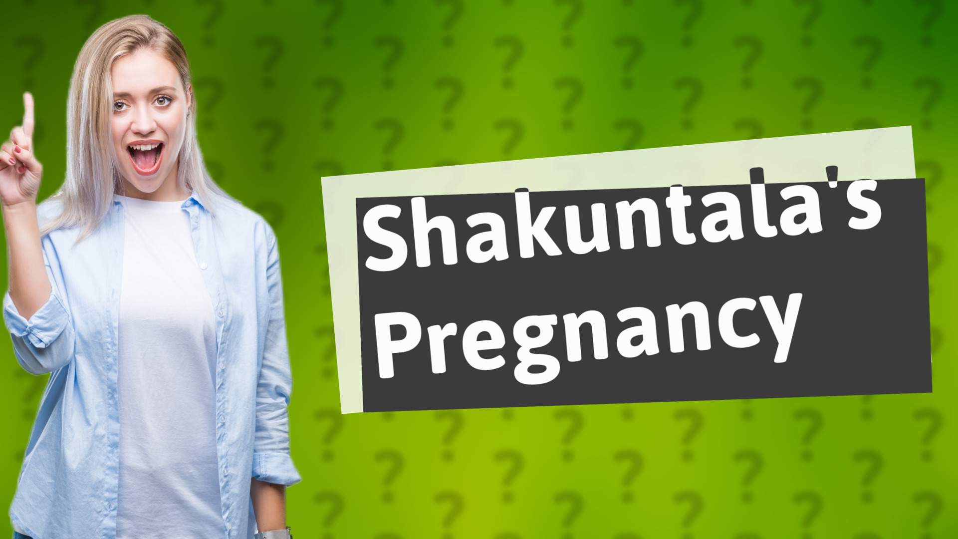 Shakuntala's Pregnancy