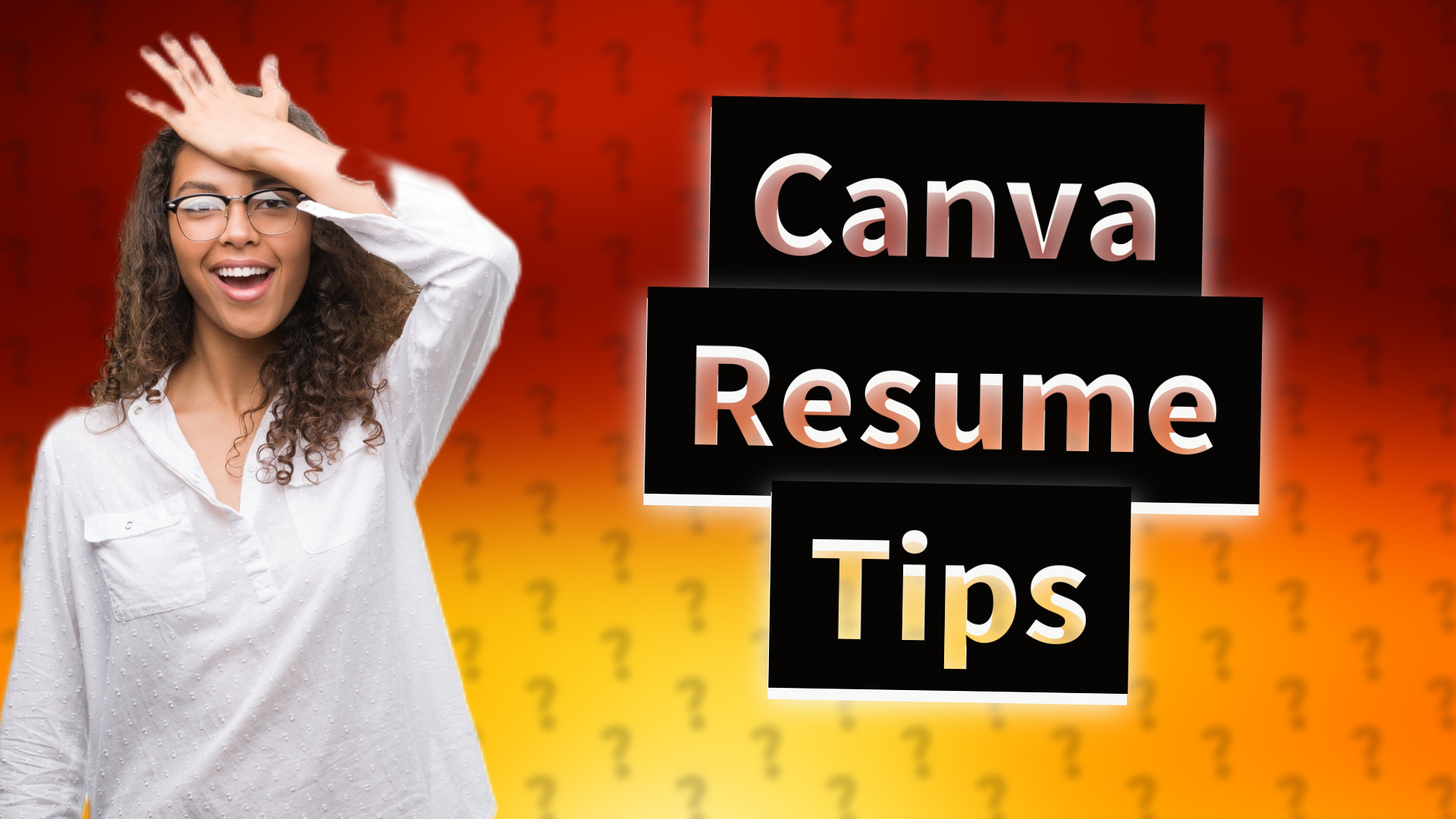 Canva Resume Tips