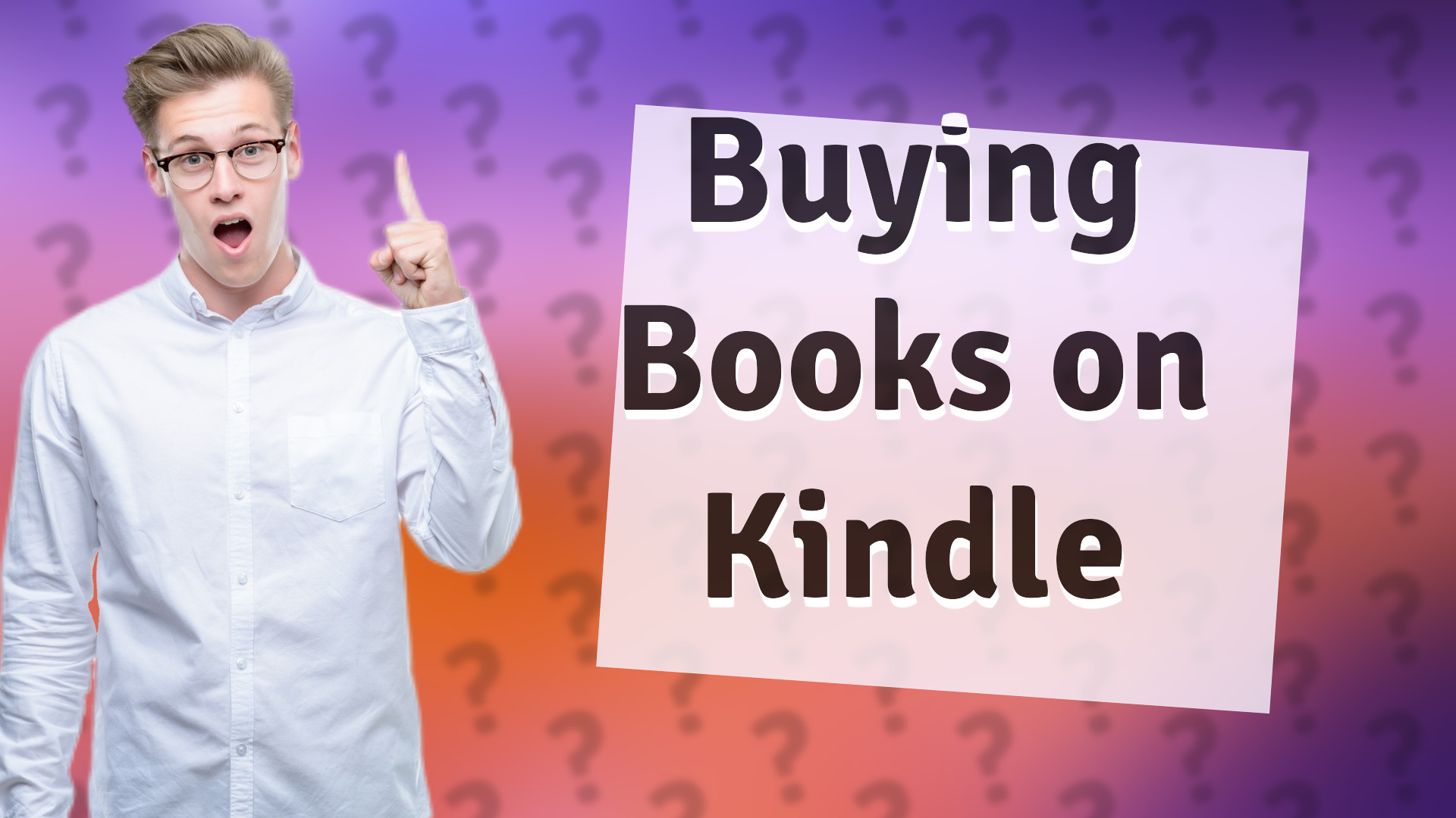 Buying Books on Kindle