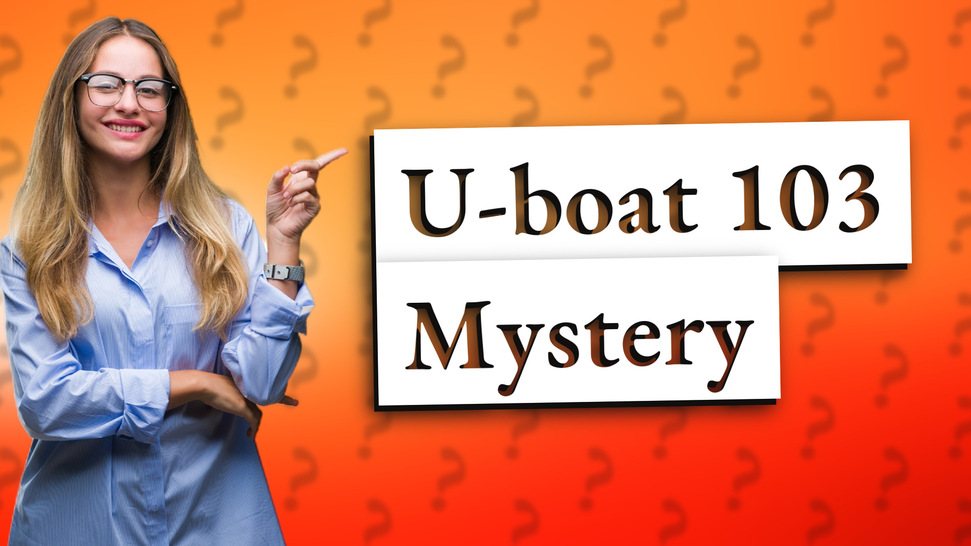 U-boat 103 Mystery