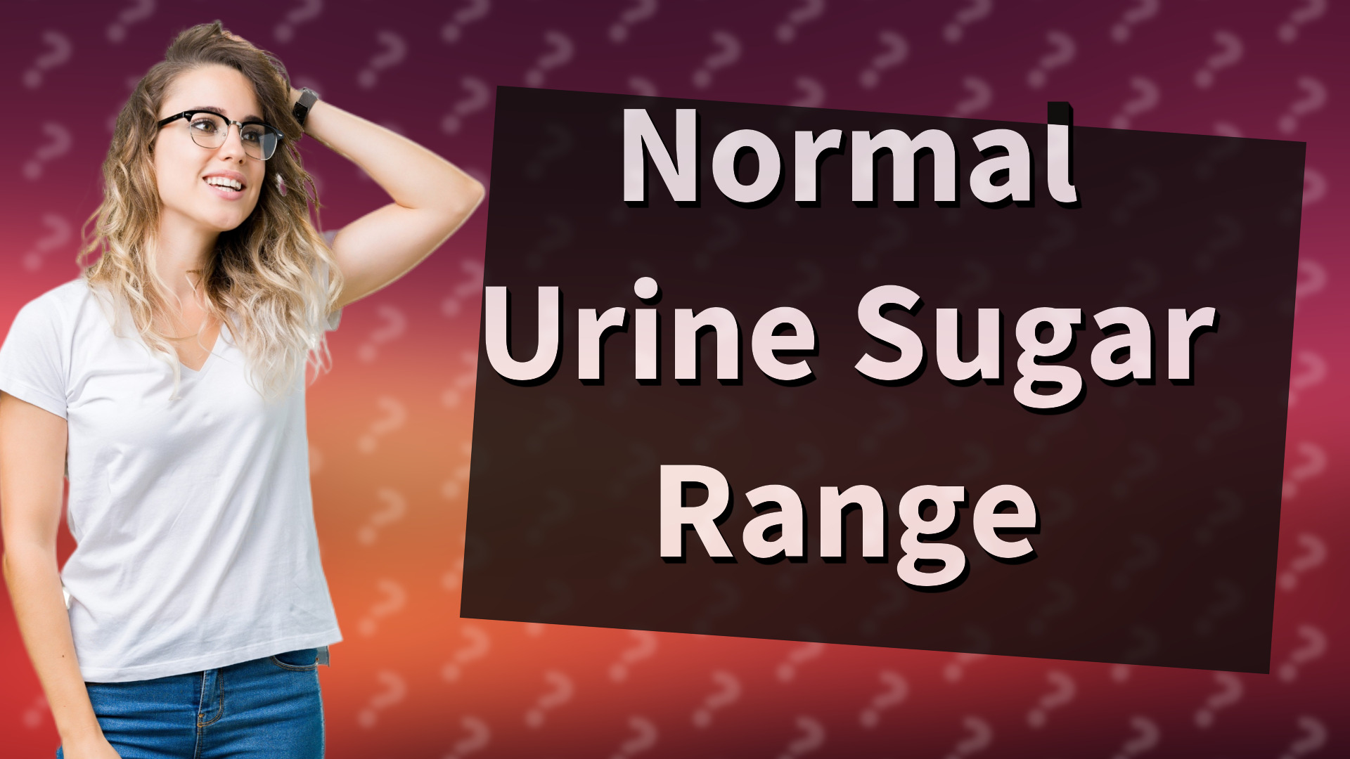 Normal Urine Sugar Range