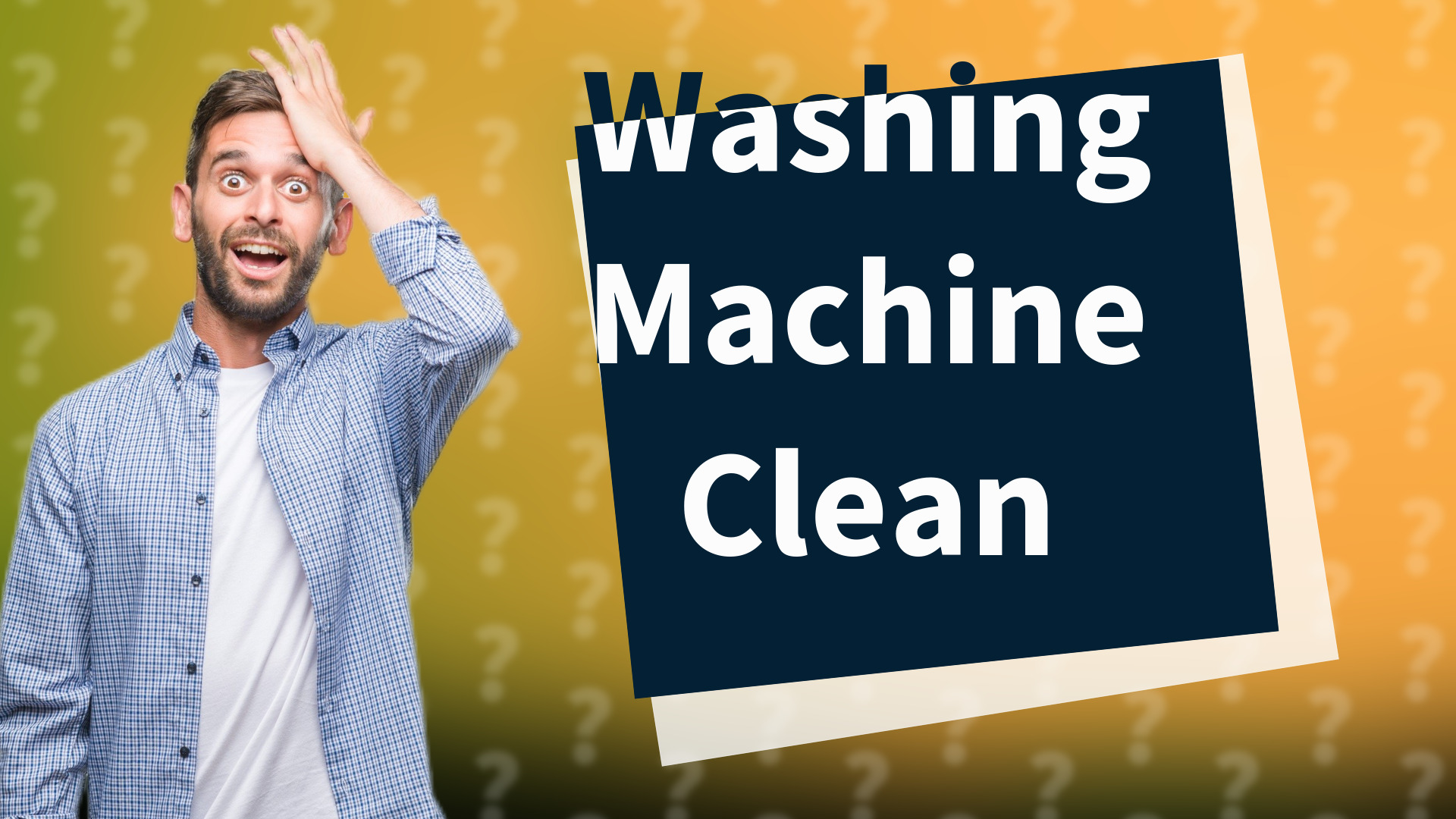 Washing Machine Clean