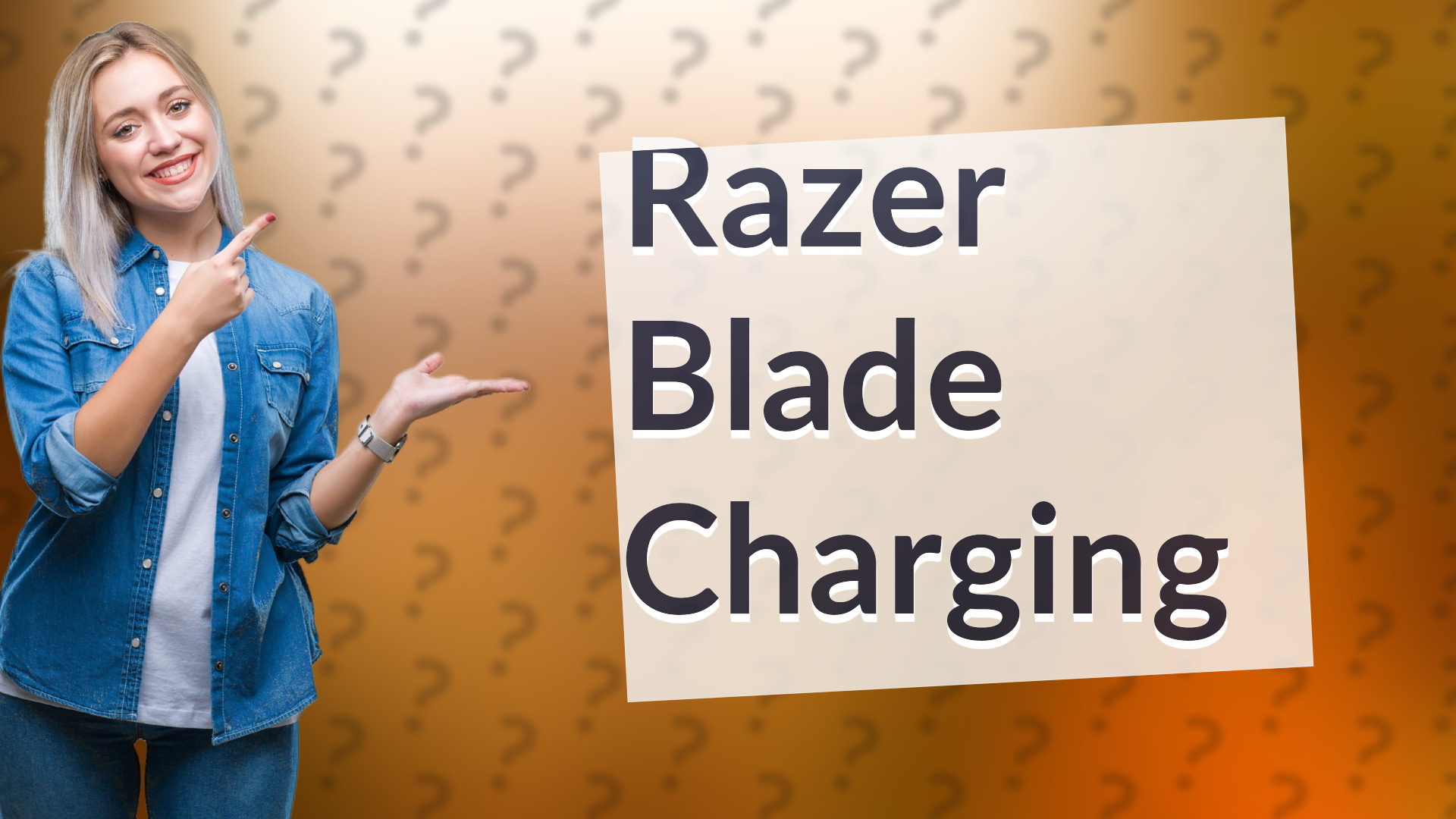 Razer Blade Charging
