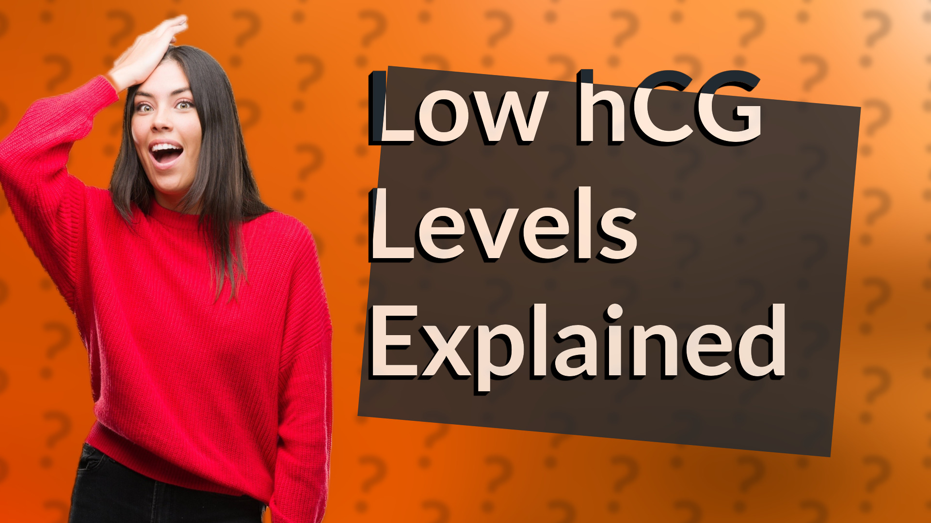 Low hCG Levels Explained