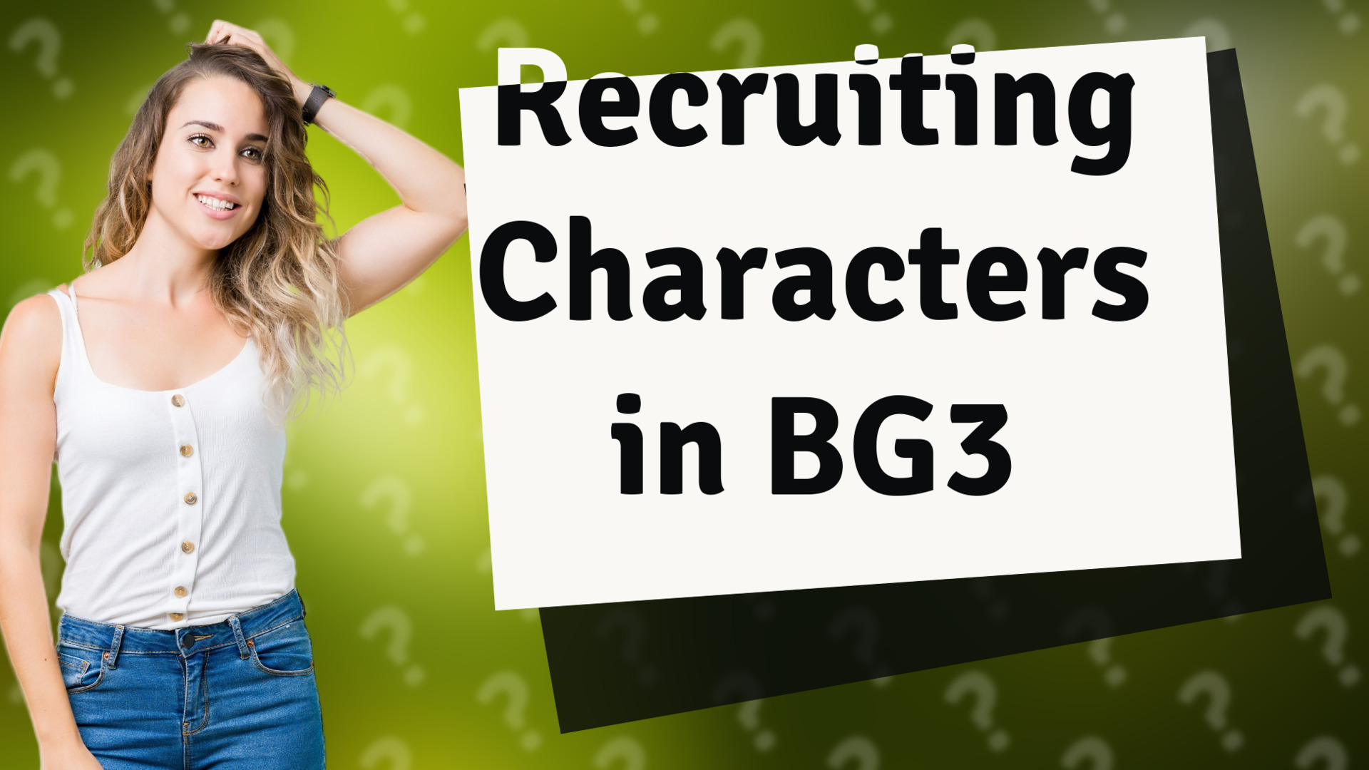Recruiting Characters in BG3