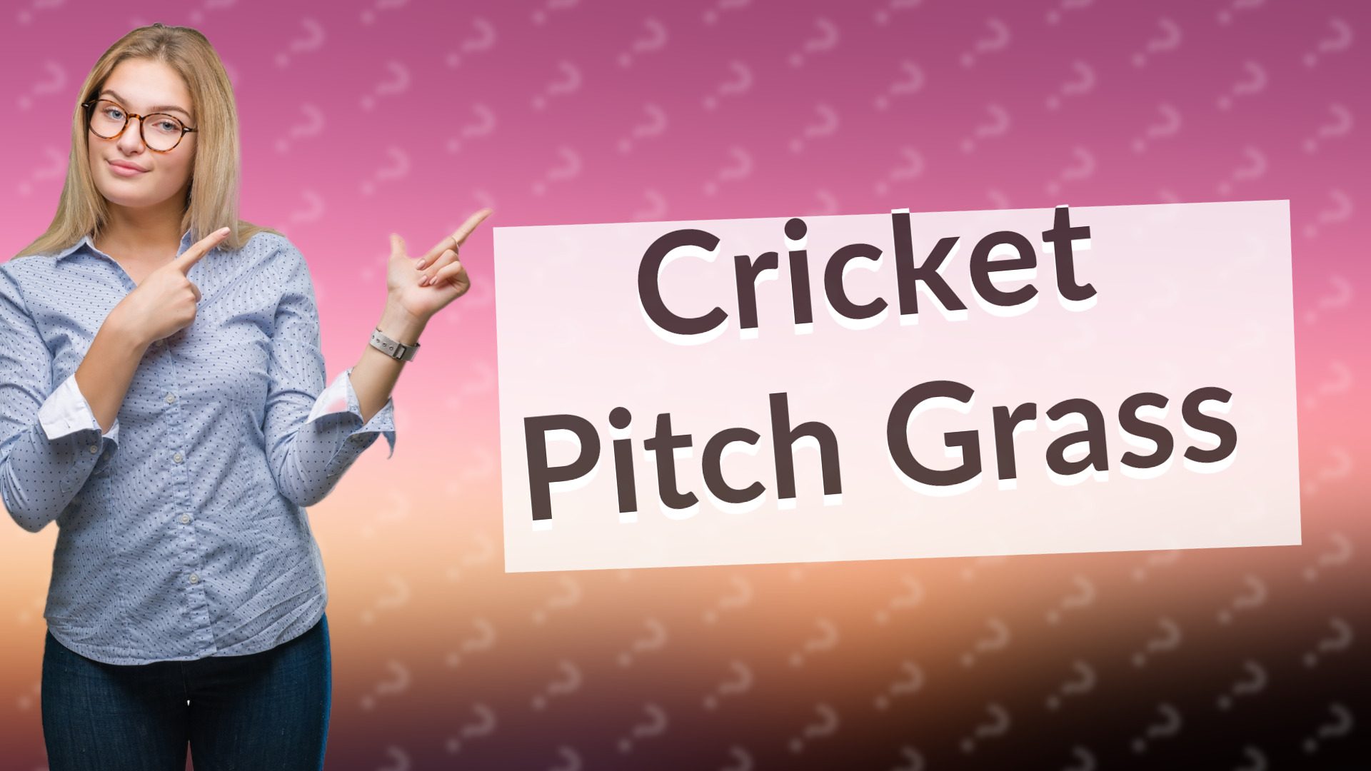 Cricket Pitch Grass