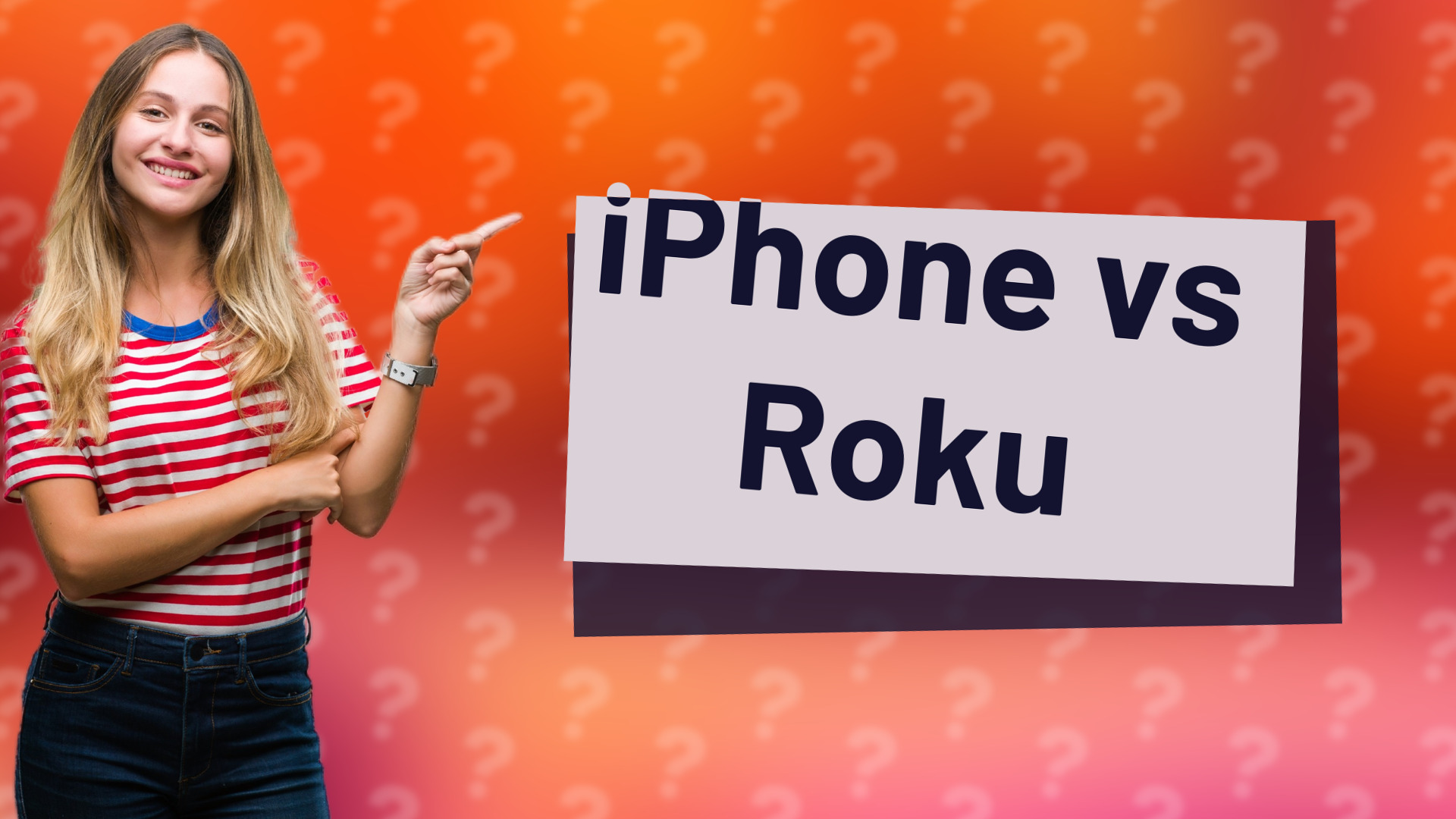iPhone vs Roku