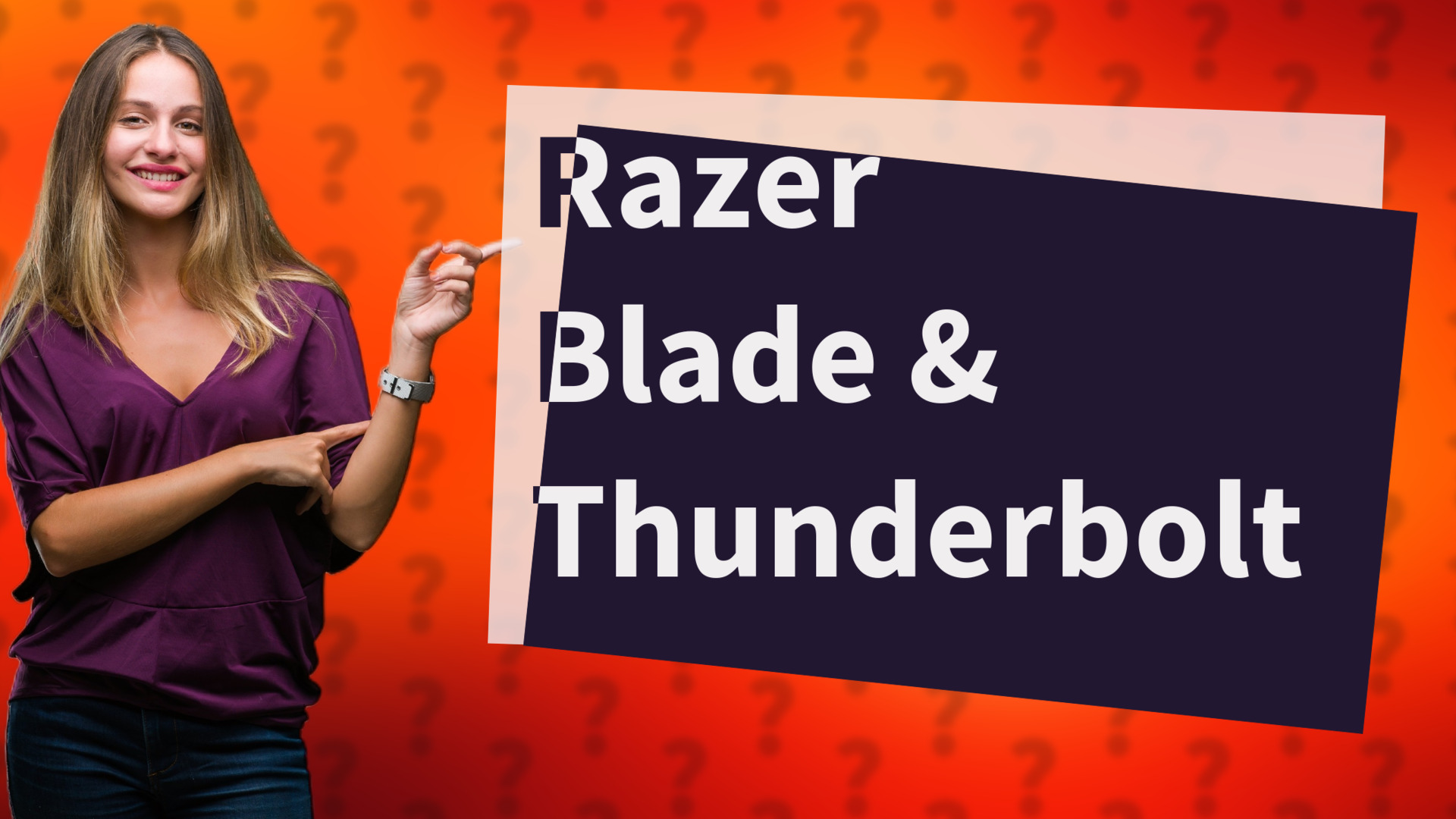 Razer Blade & Thunderbolt