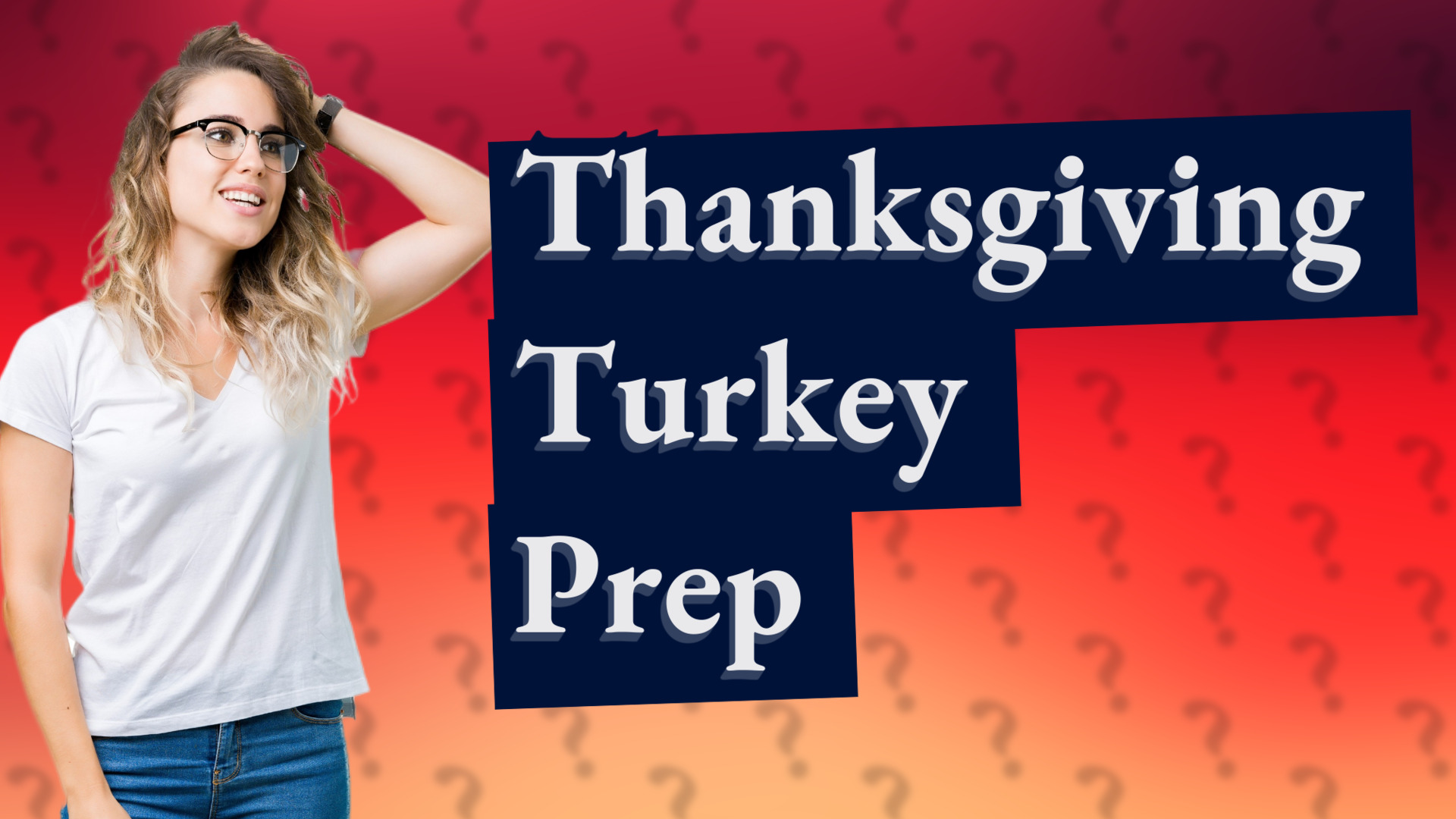 Thanksgiving Turkey Prep