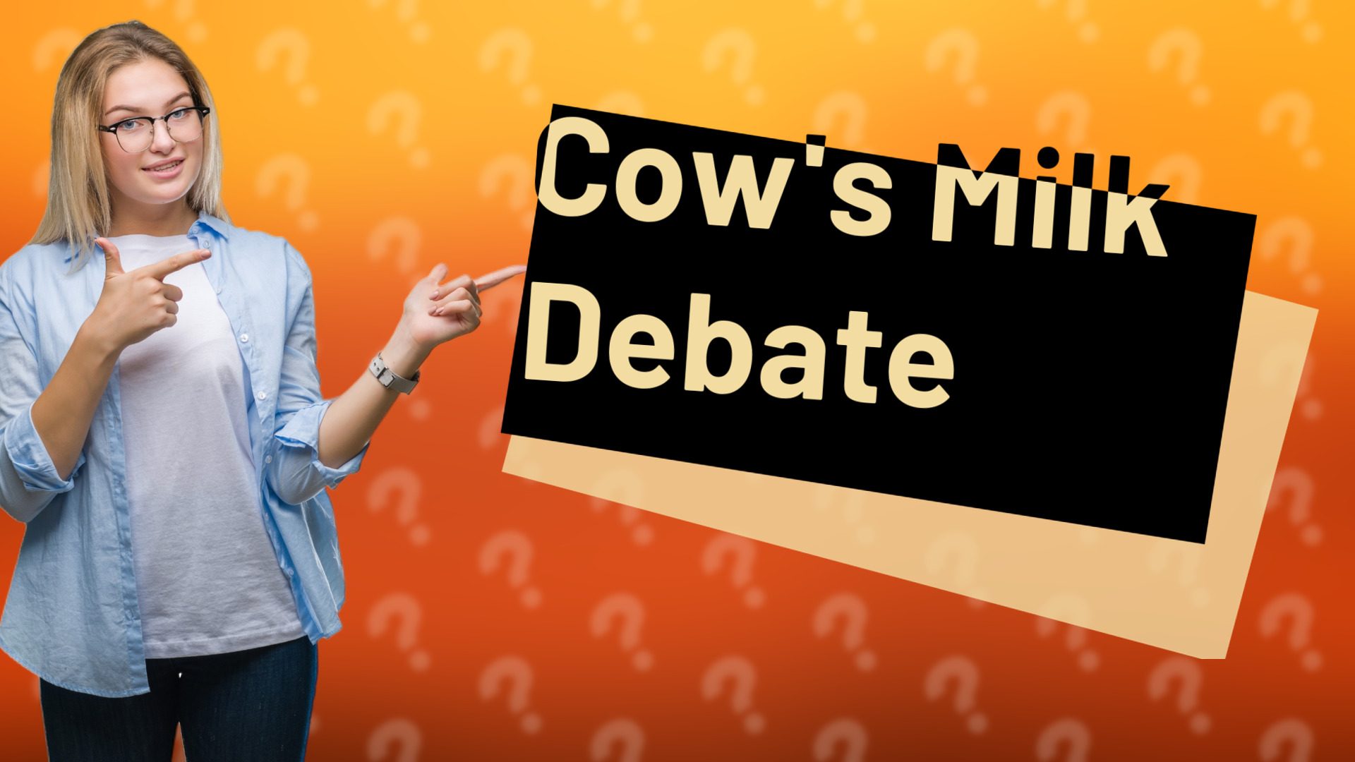 Cow's Milk Debate