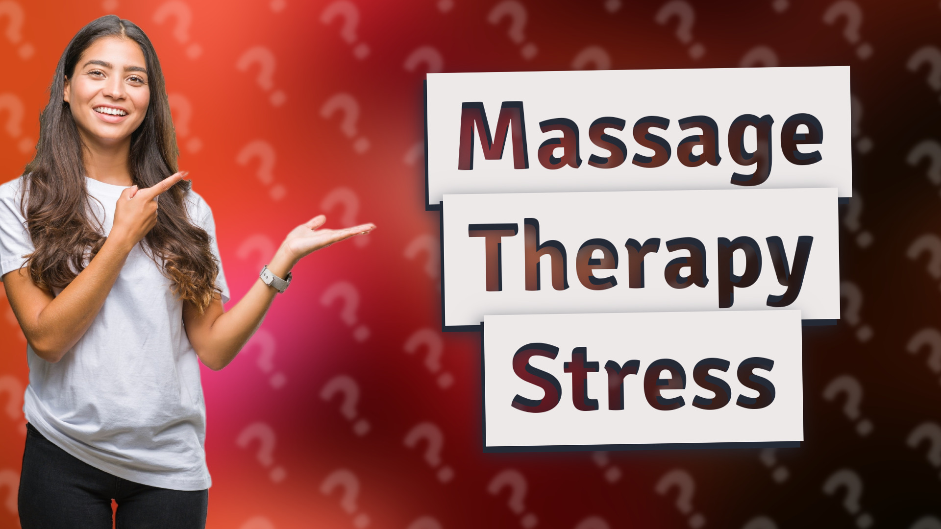 Massage Therapy Stress