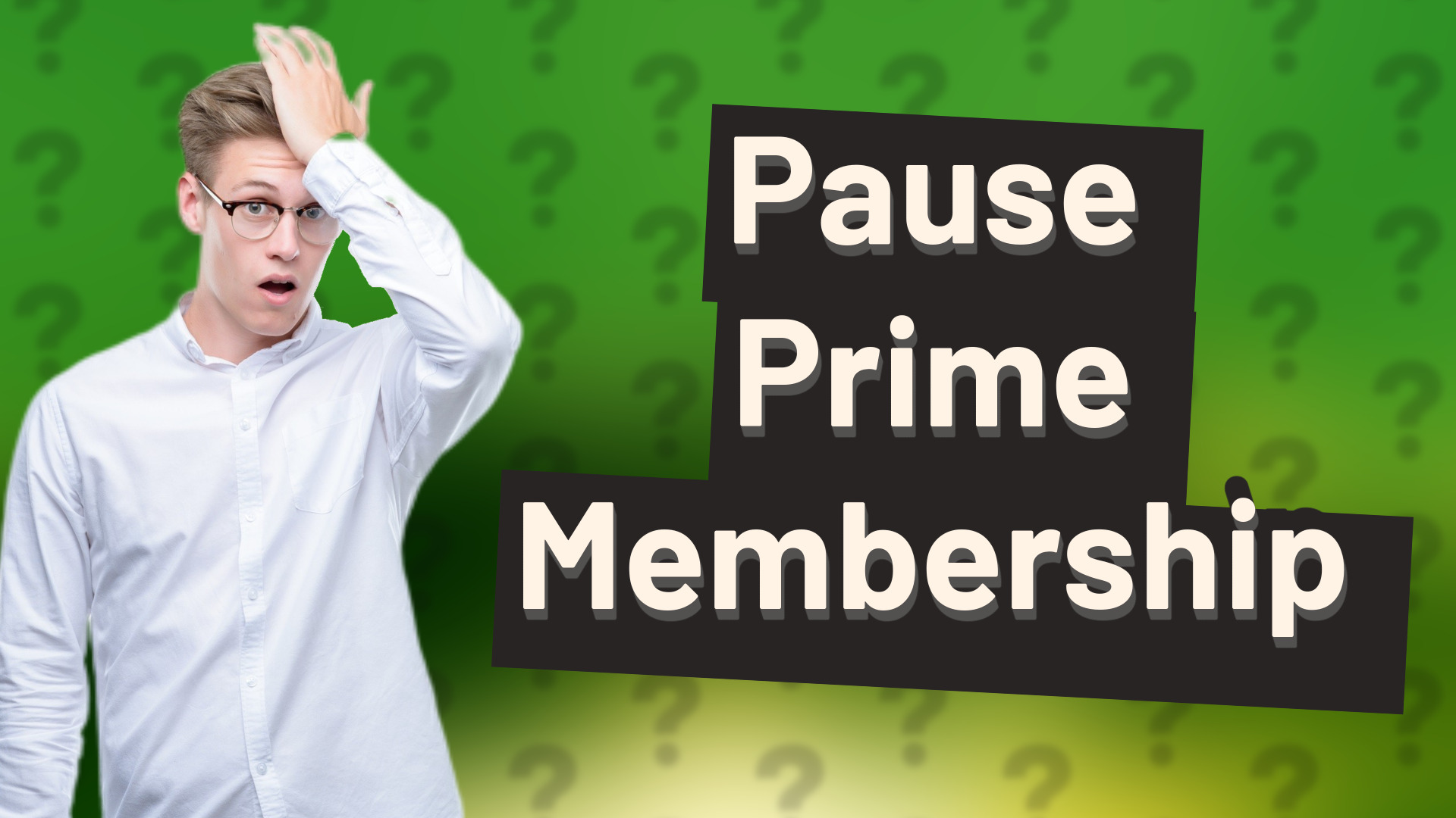 Pause Prime Membership