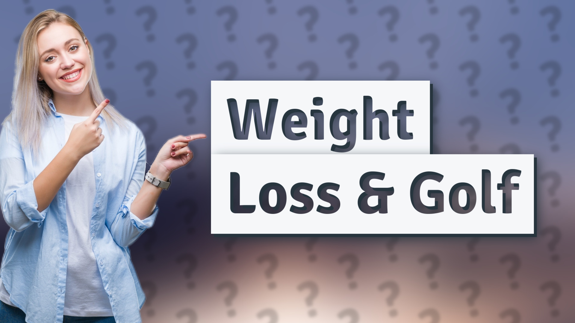 Weight Loss & Golf