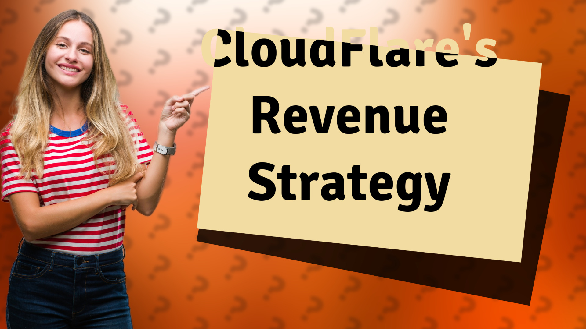 CloudFlare's Revenue Strategy
