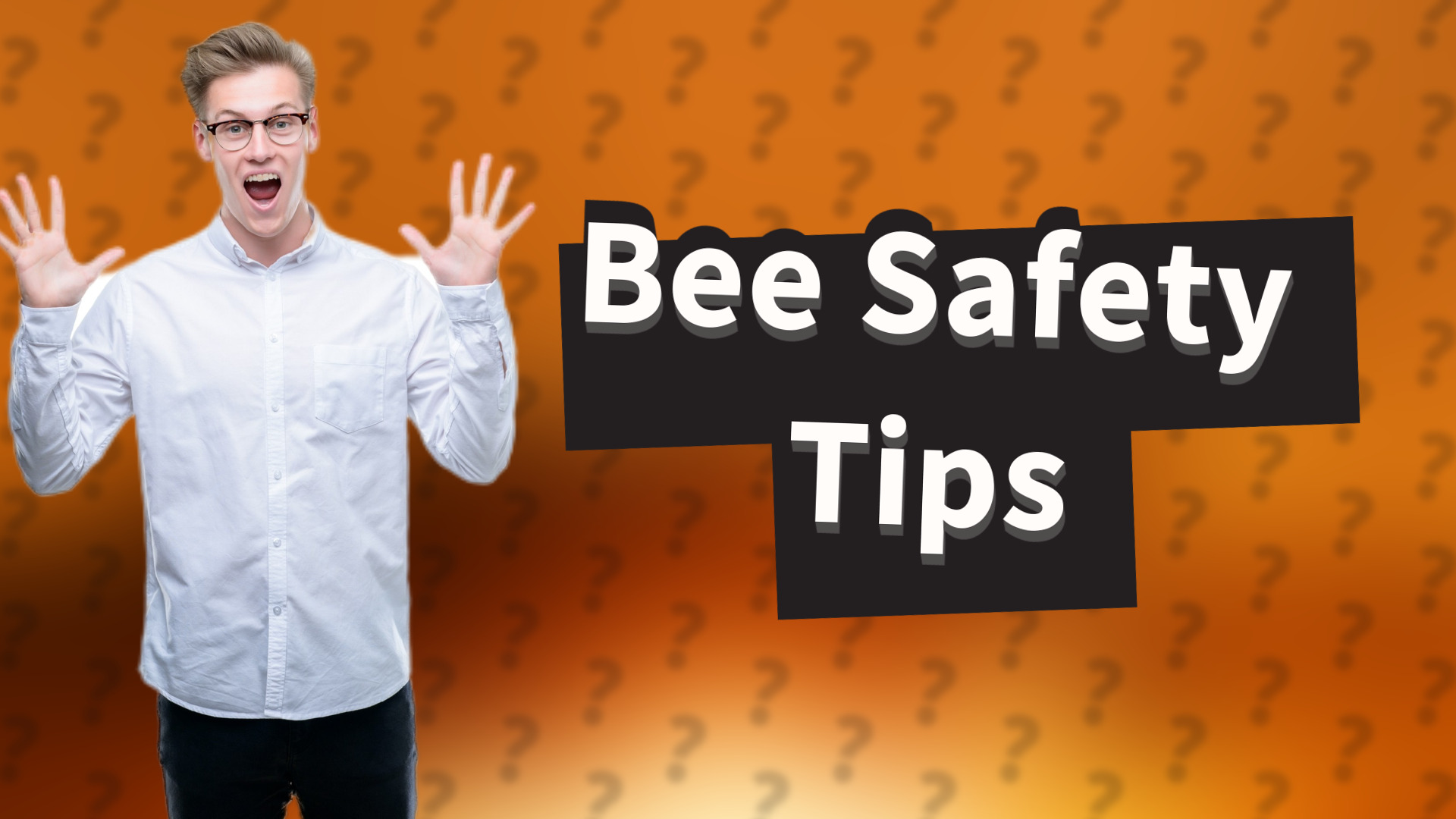 Bee Safety Tips
