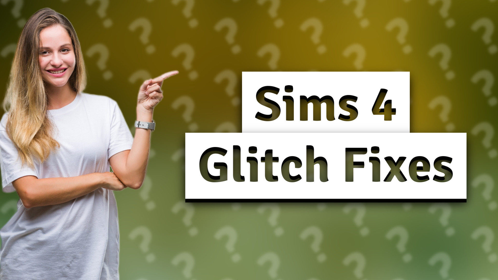 Sims 4 Glitch Fixes
