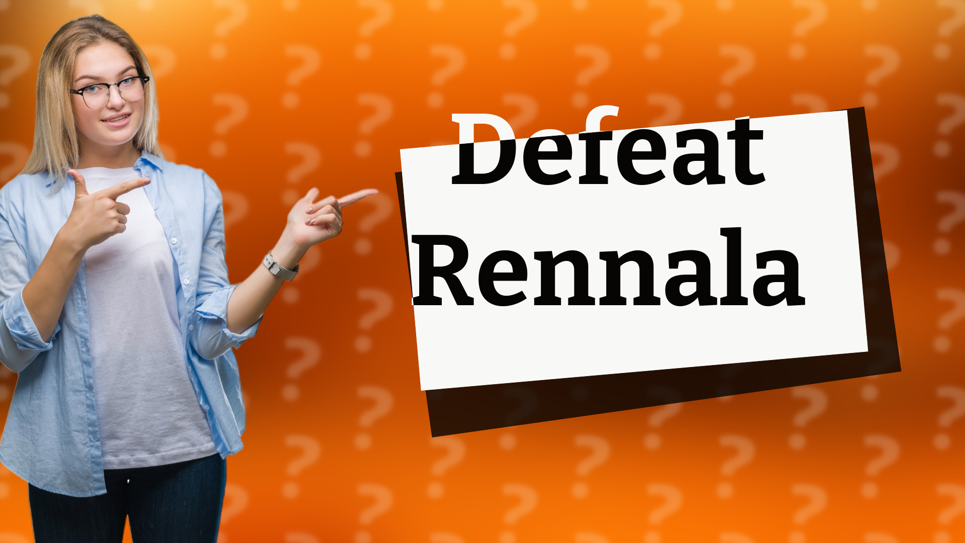 Defeat Rennala