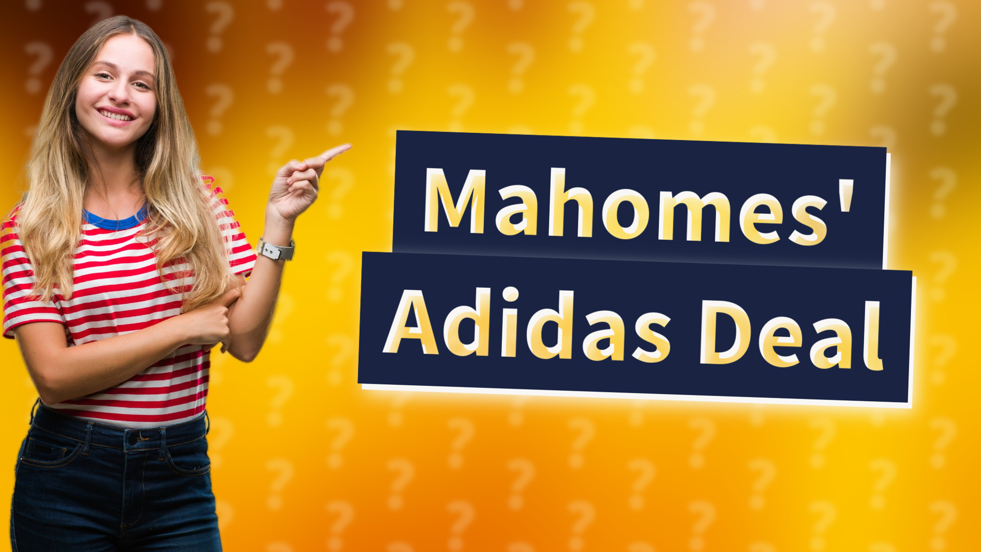 Mahomes' Adidas Deal
