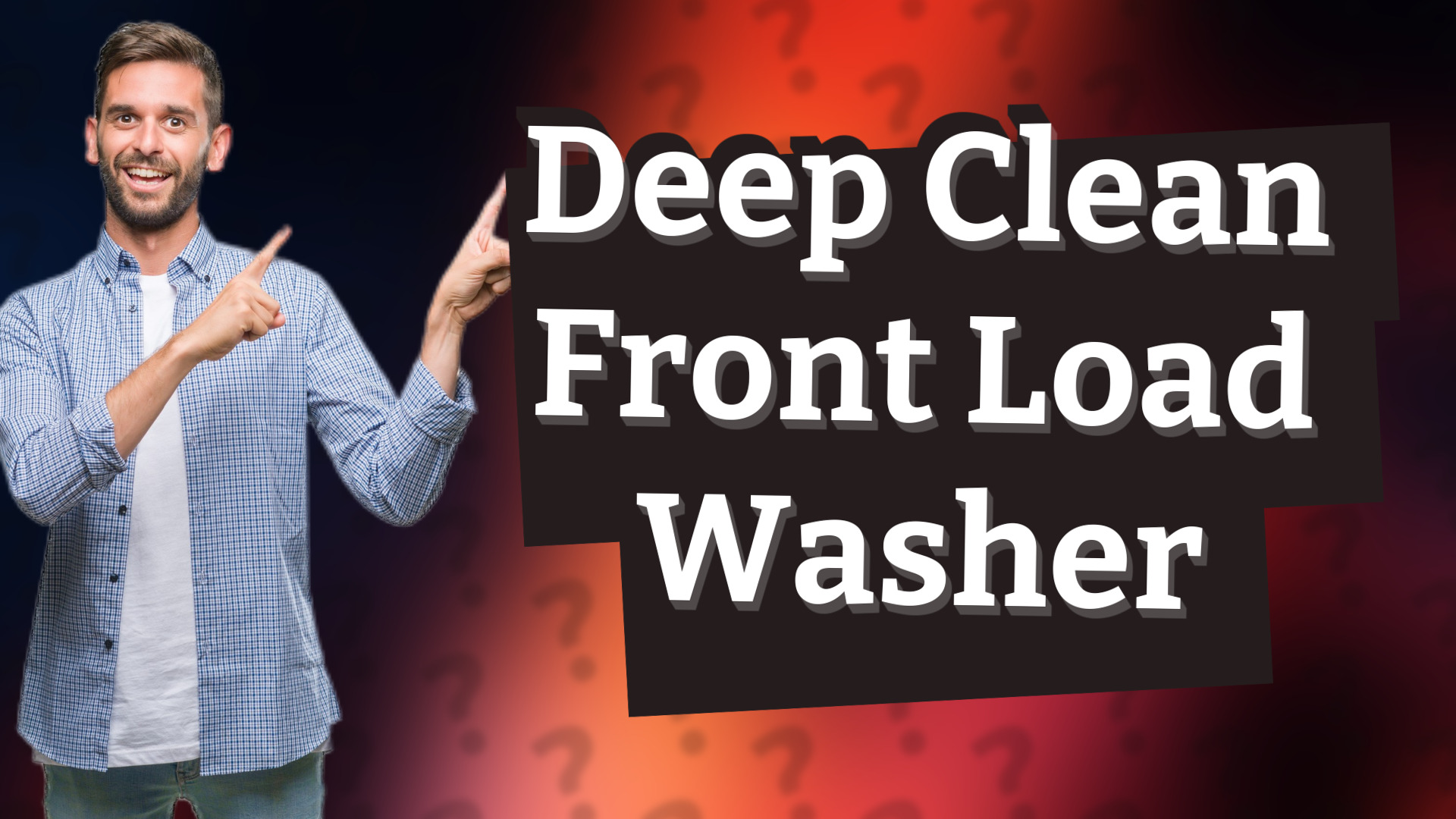 Deep Clean Front Load Washer