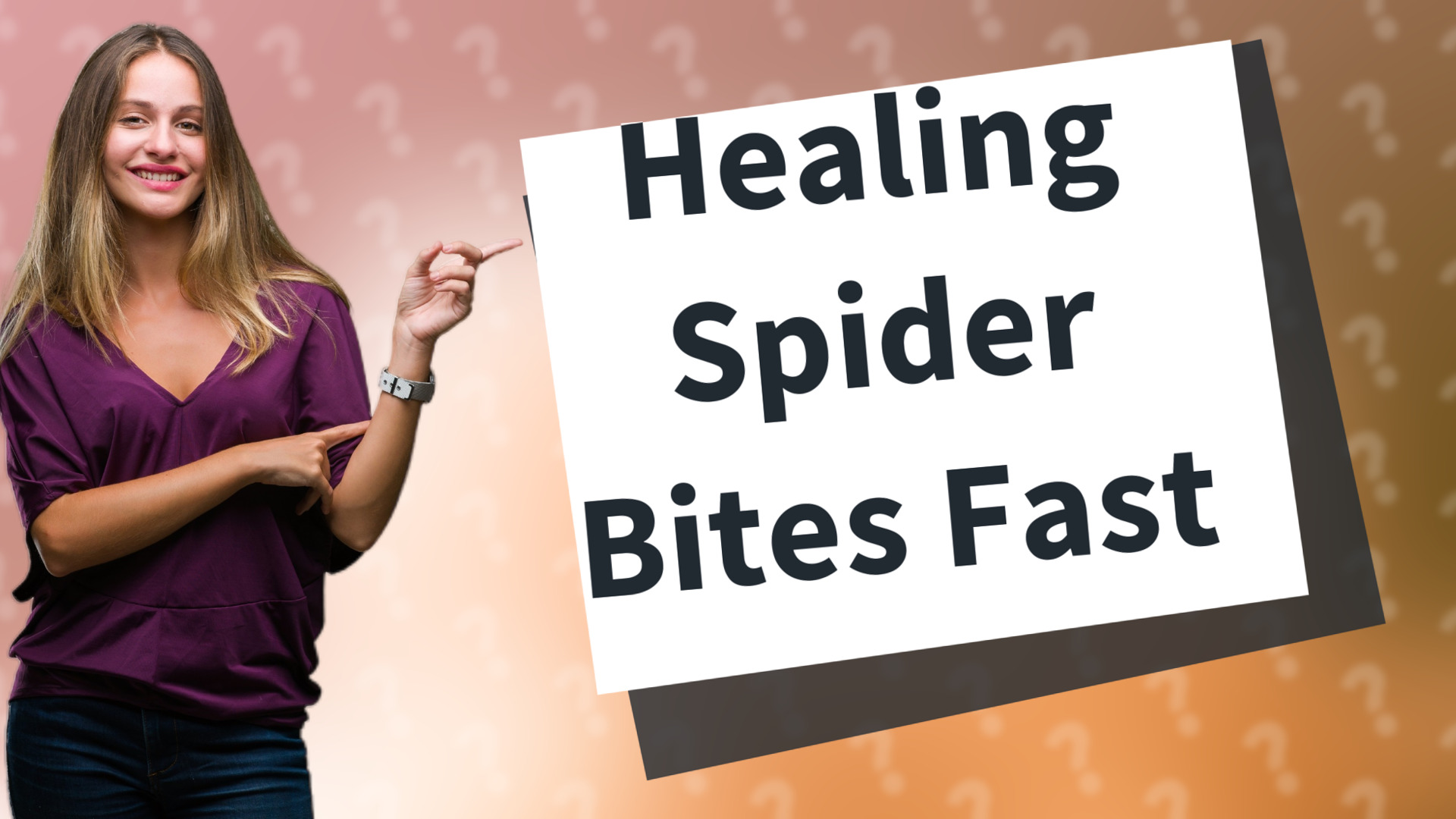 Healing Spider Bites Fast