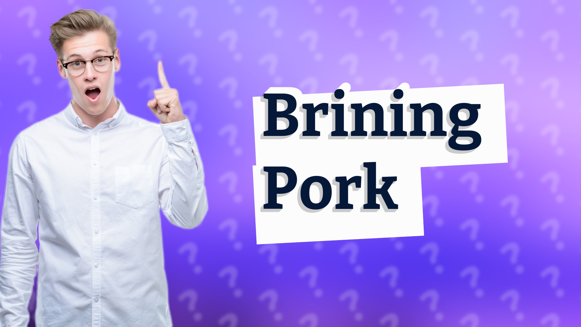 Brining Pork