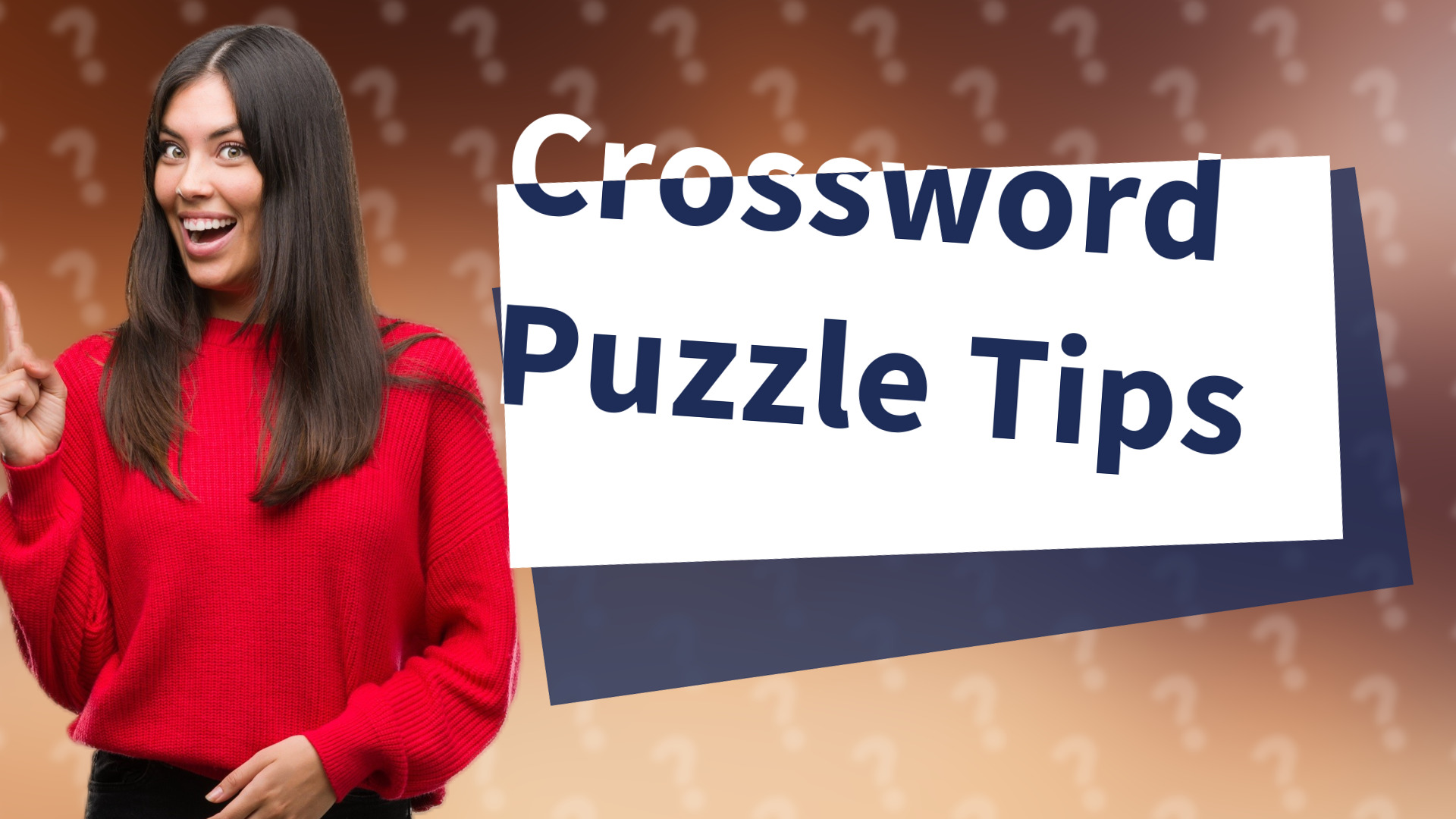 Crossword Puzzle Tips