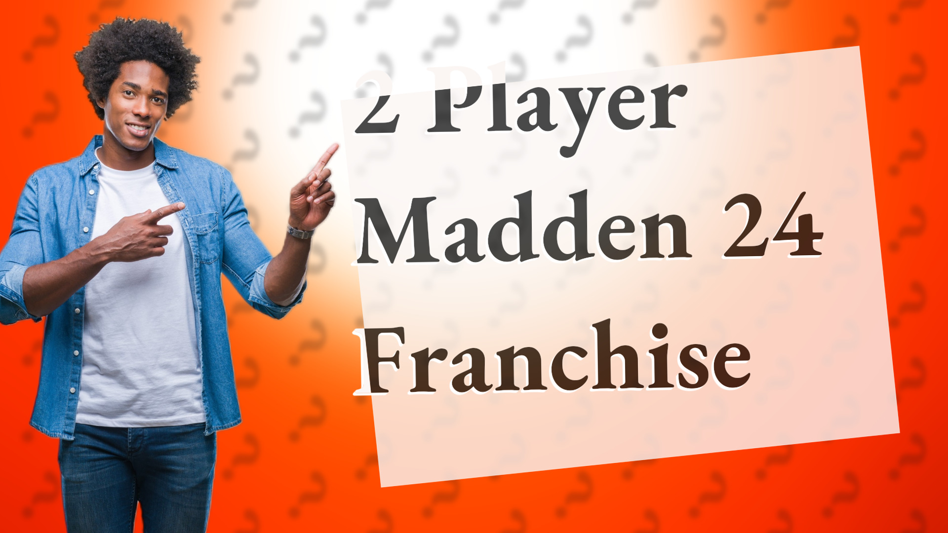 2 Player Madden 24 Franchise