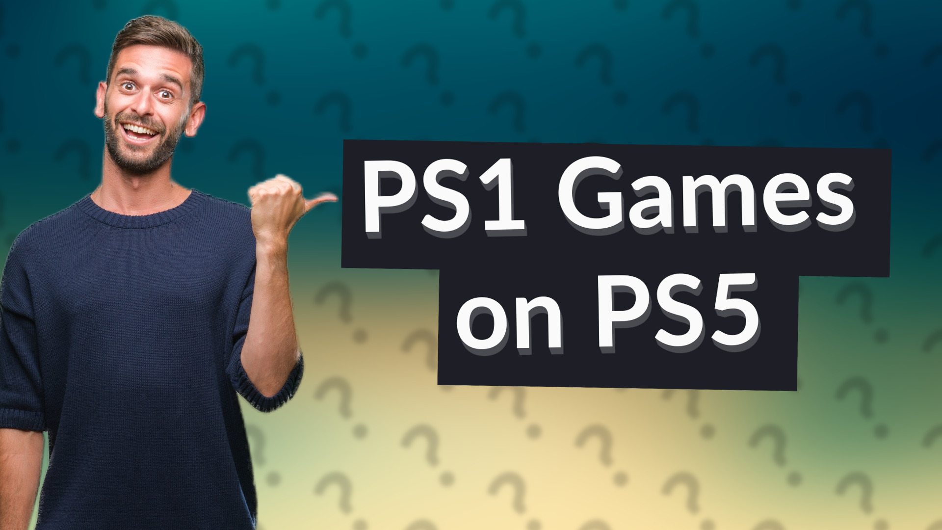 PS1 Games on PS5