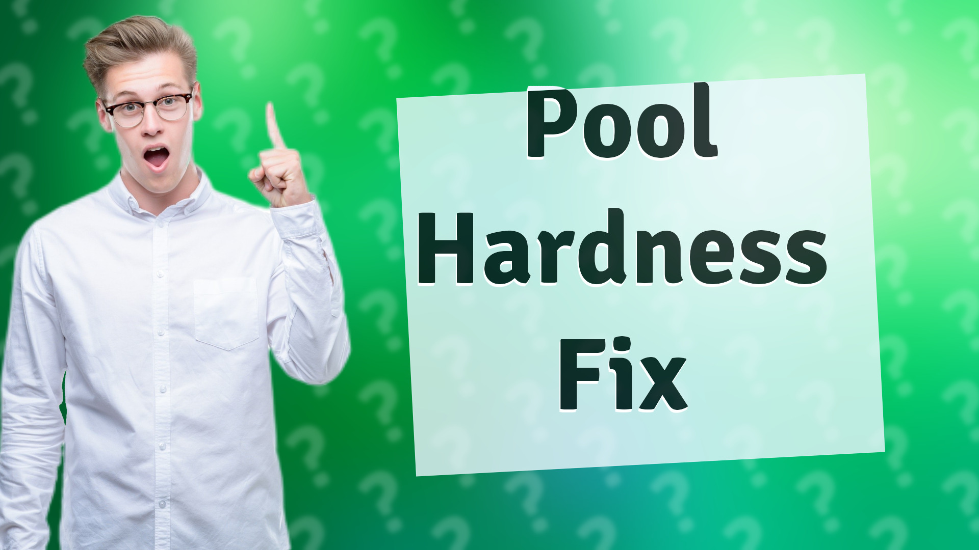 Pool Hardness Fix