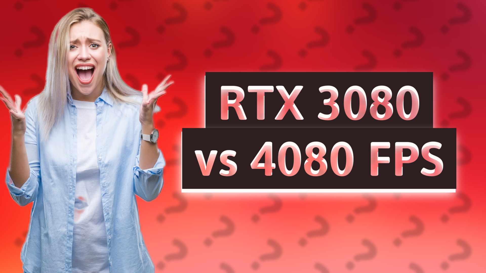 RTX 3080 vs 4080 FPS