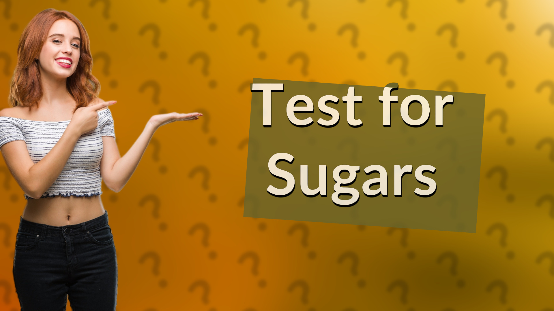 Test for Sugars