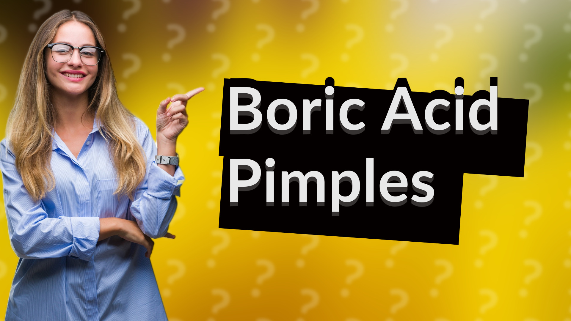 Boric Acid Pimples
