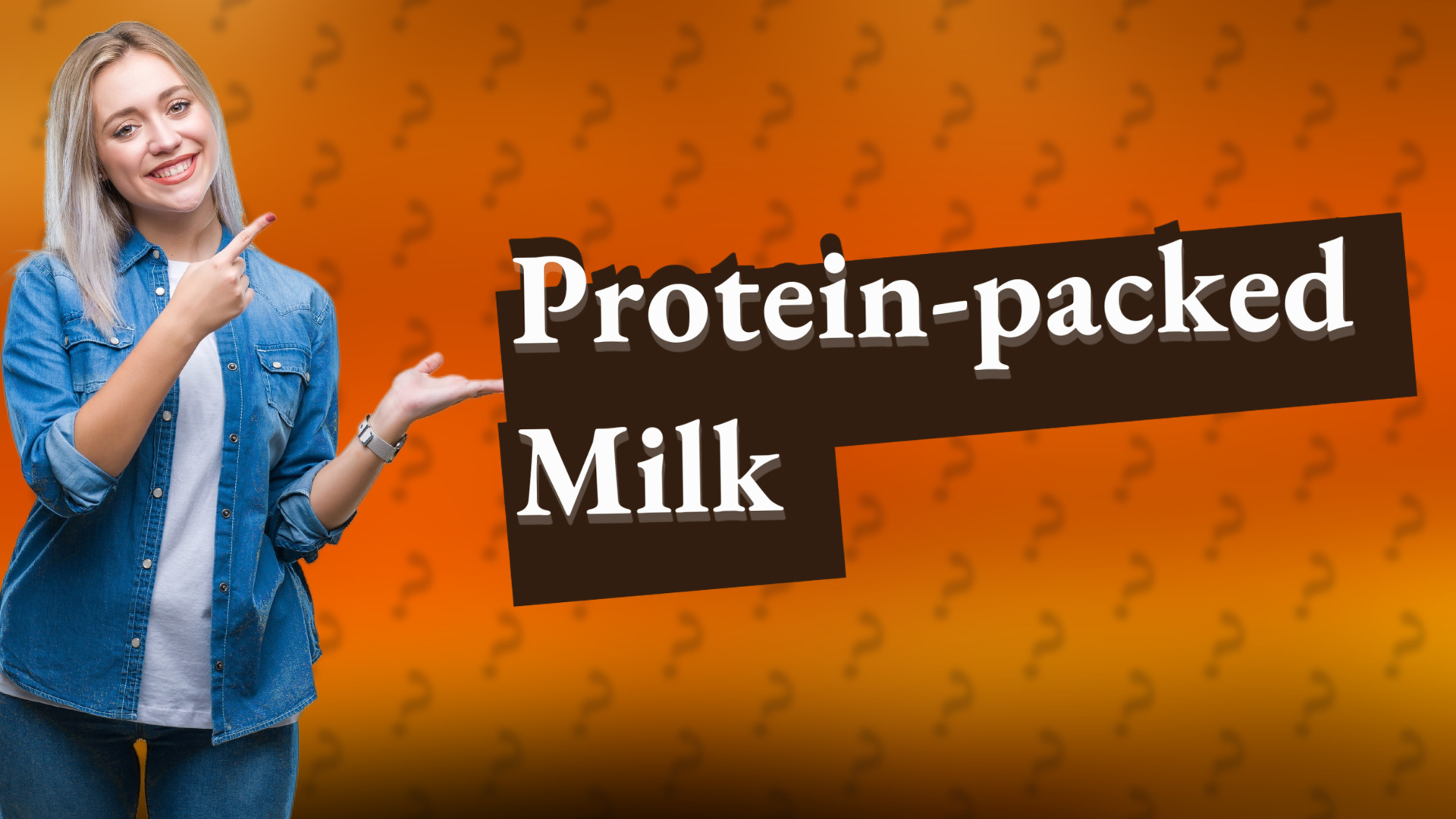 Protein-packed Milk