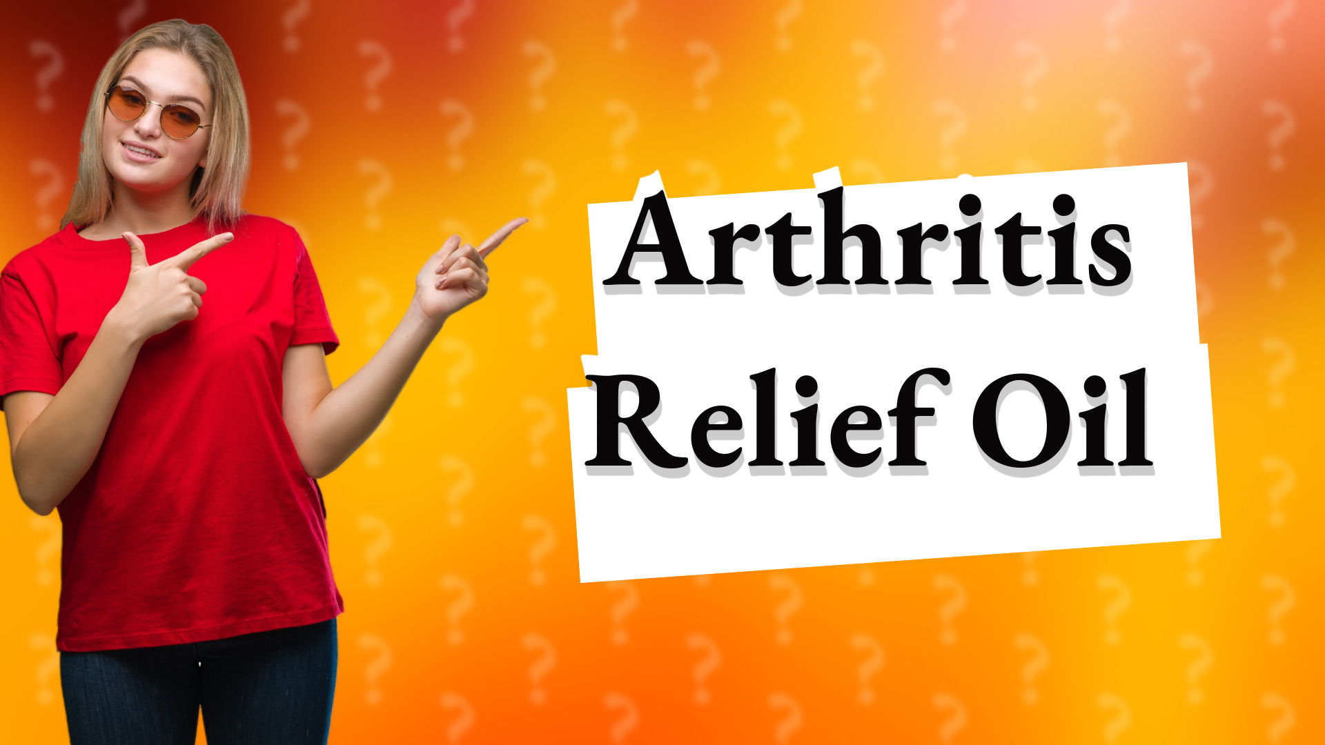Arthritis Relief Oil