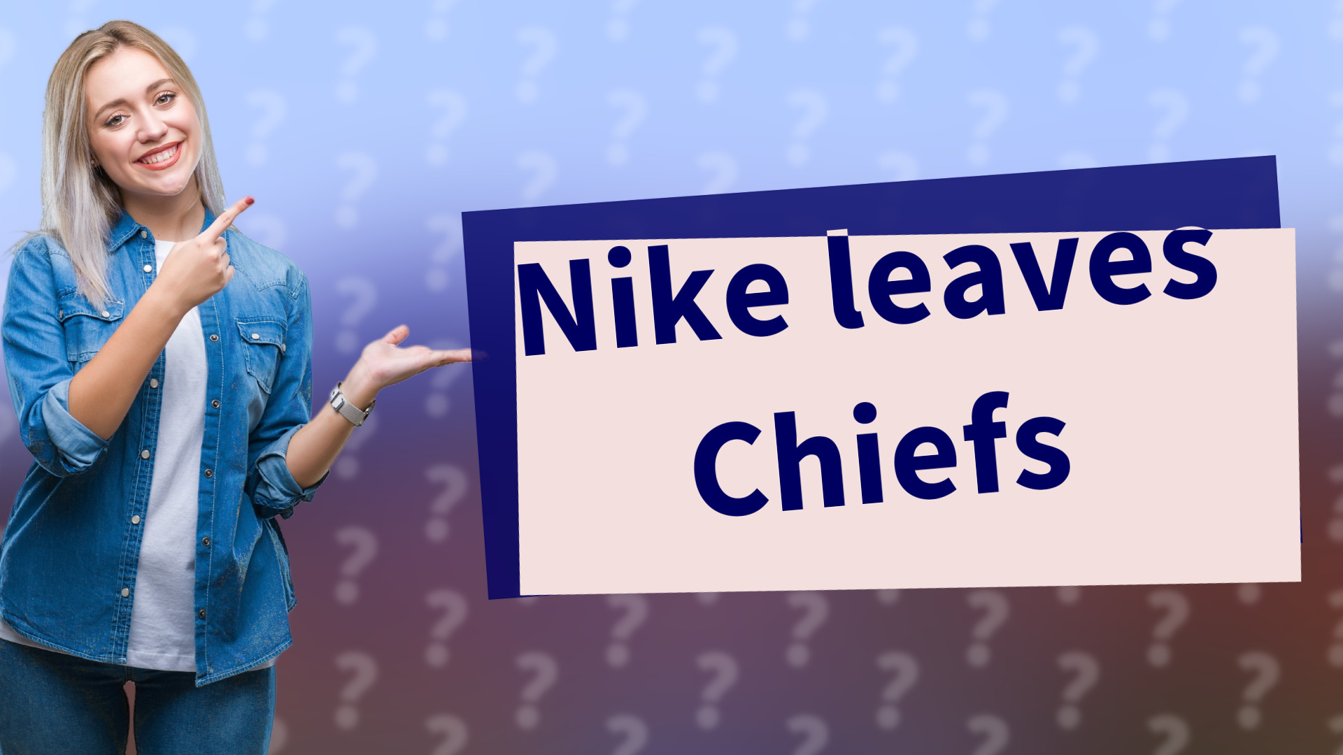 Nike leaves Chiefs