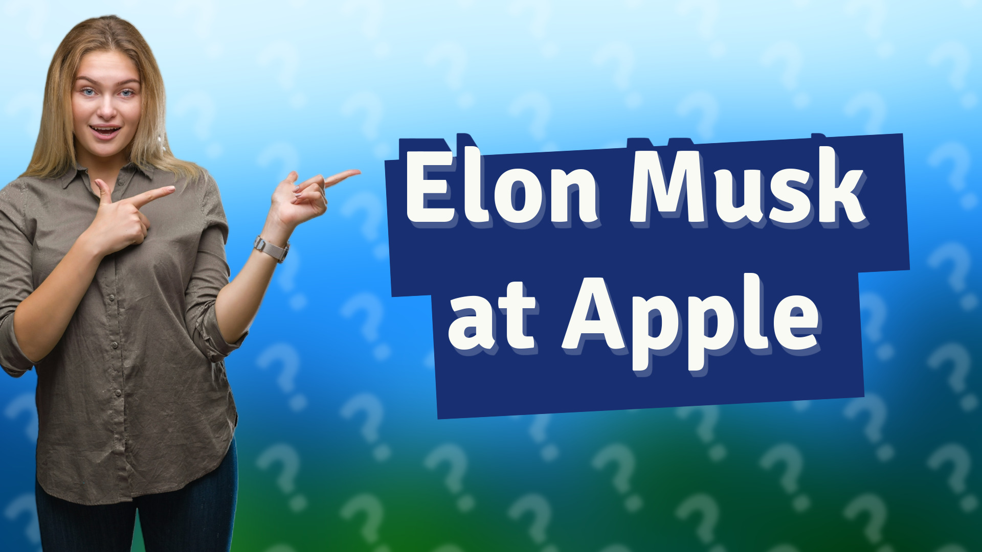 Elon Musk at Apple