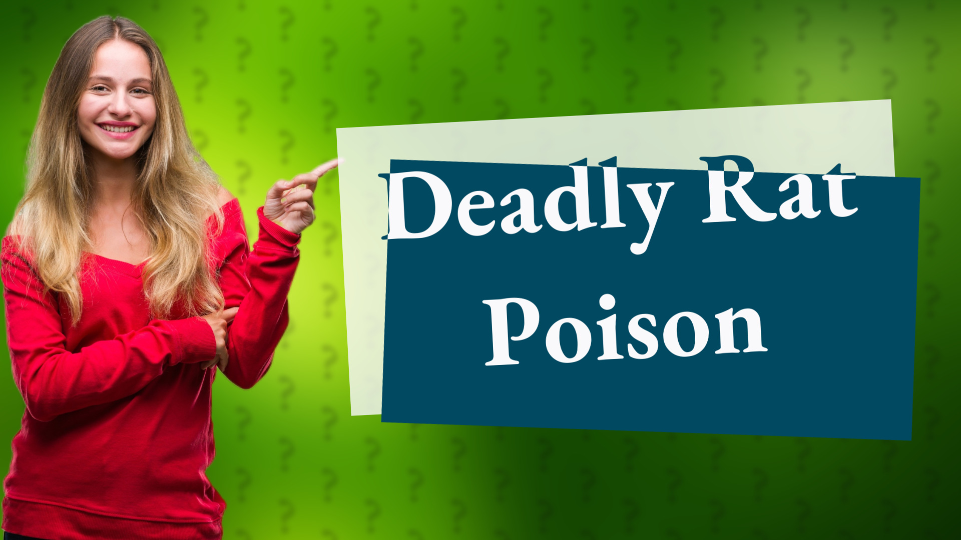 Deadly Rat Poison