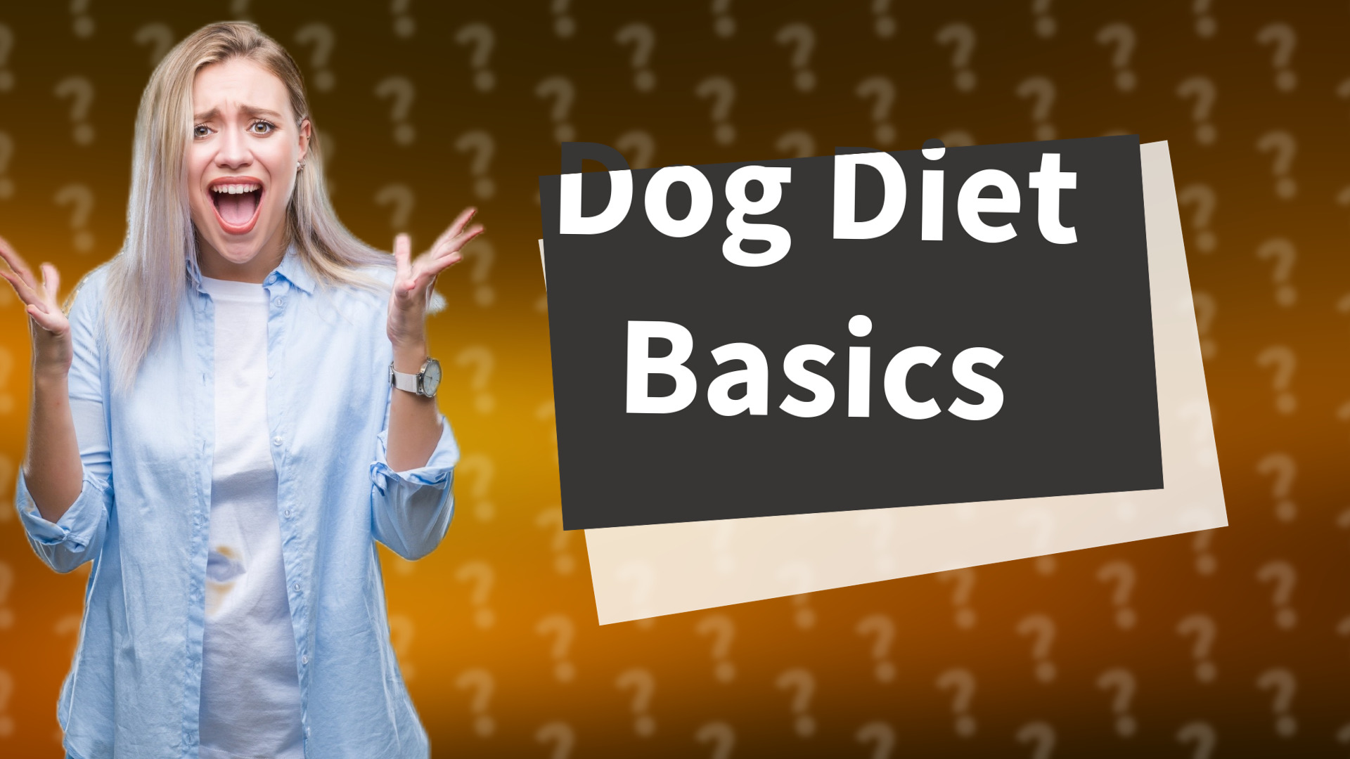 Dog Diet Basics