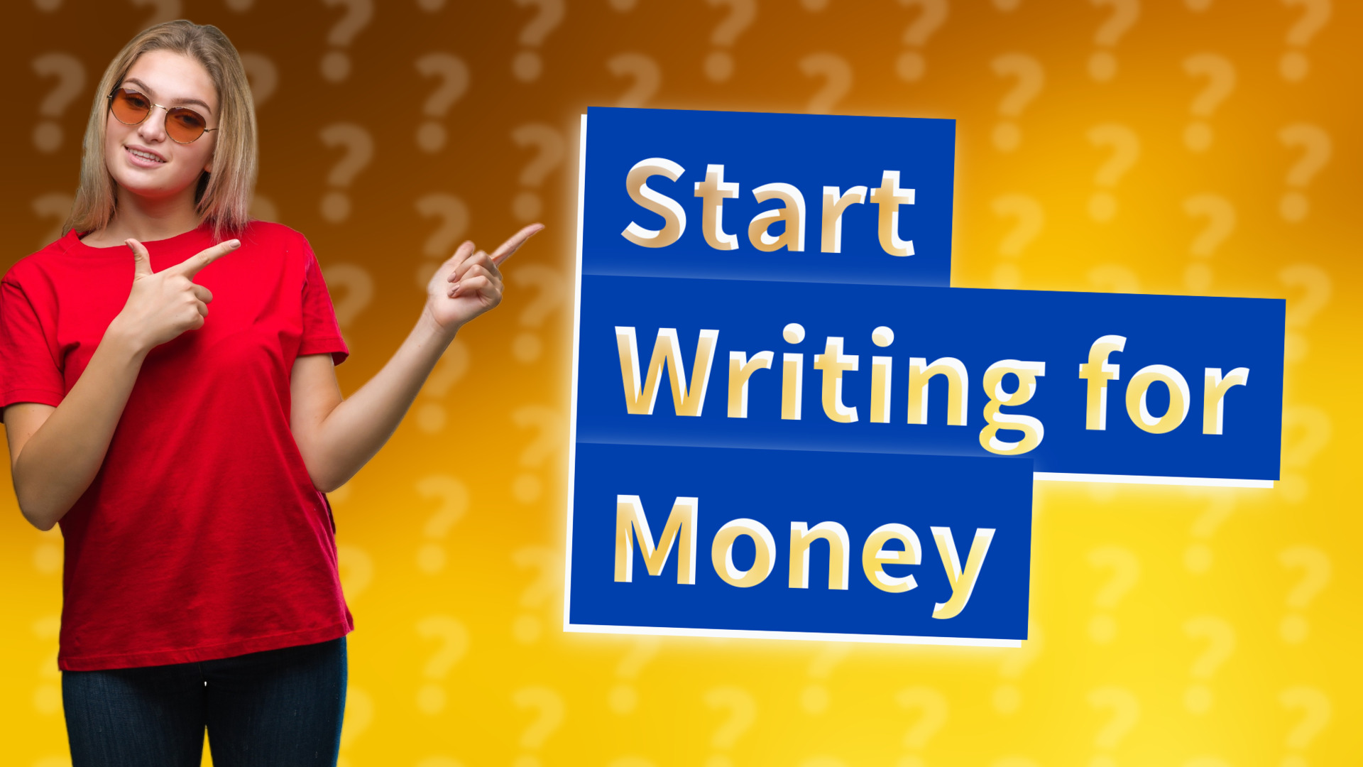 Start Writing for Money
