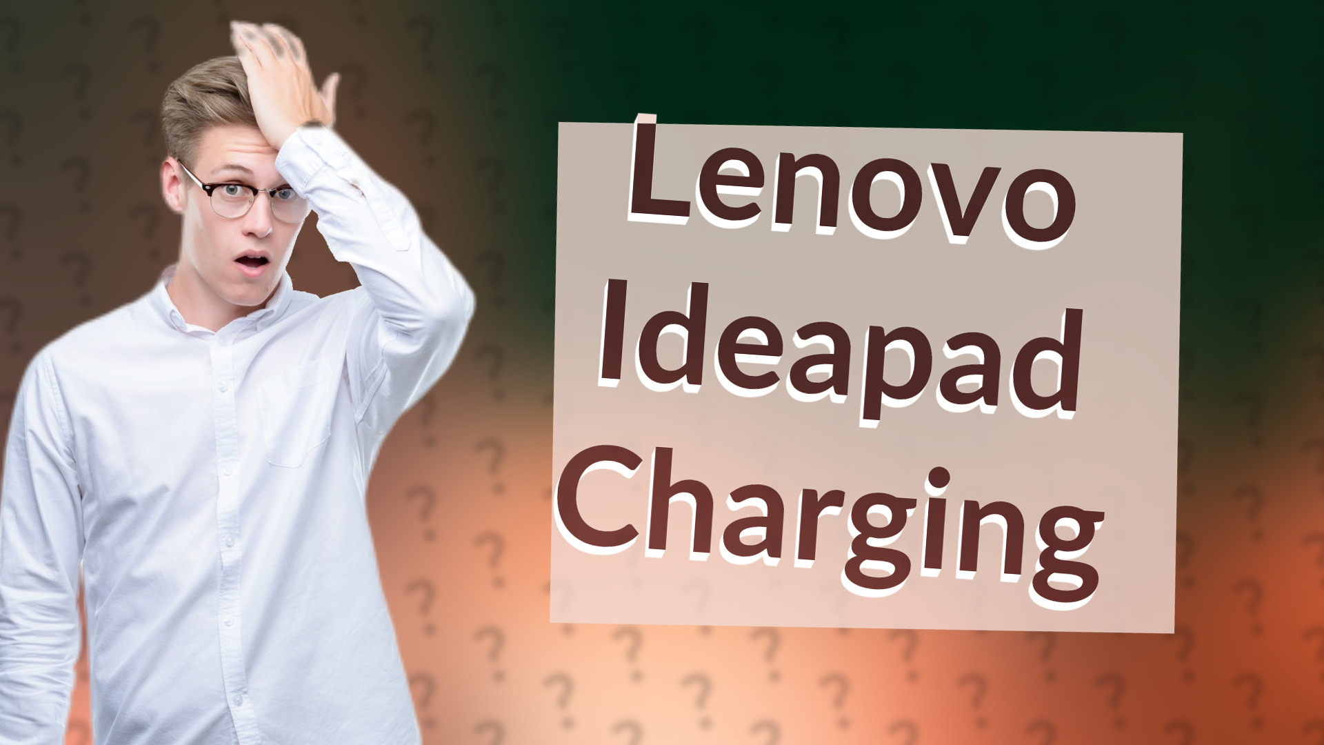 Lenovo Ideapad Charging