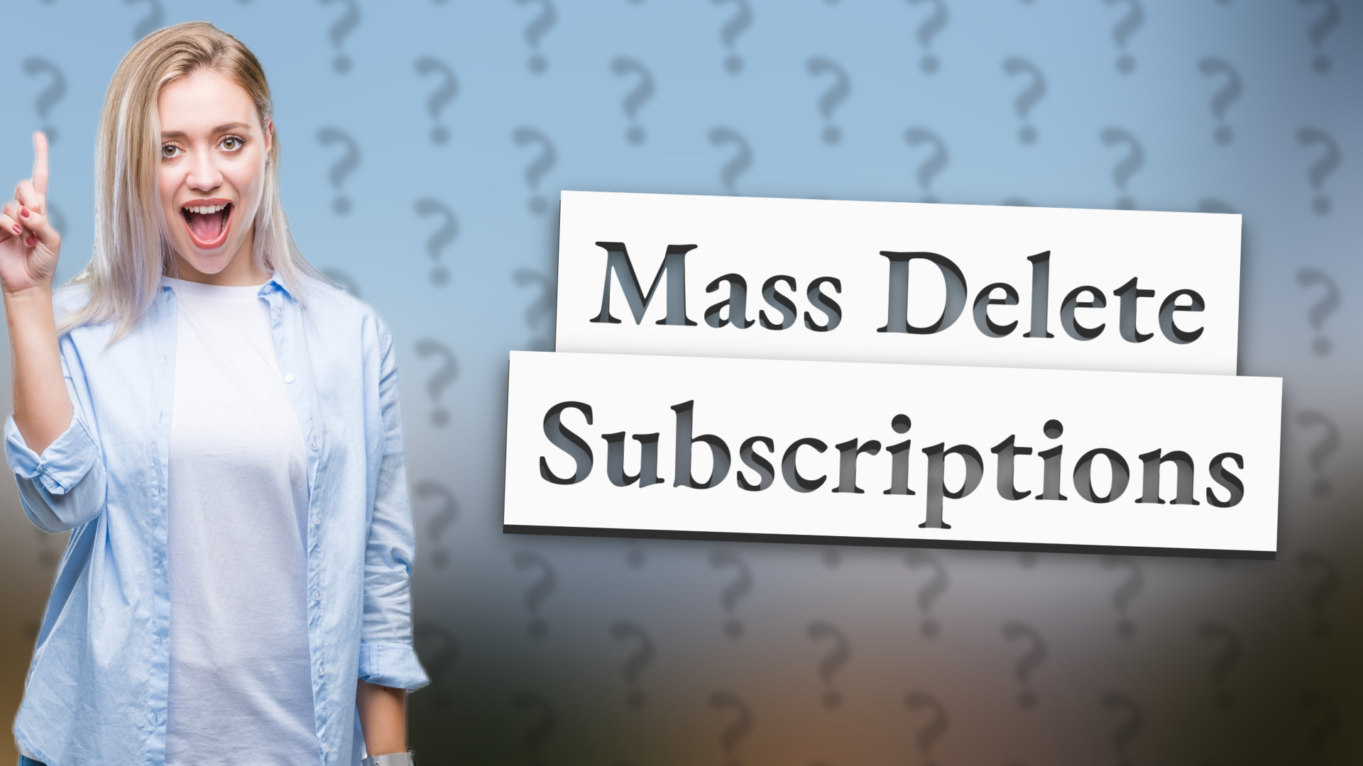 Mass Delete Subscriptions