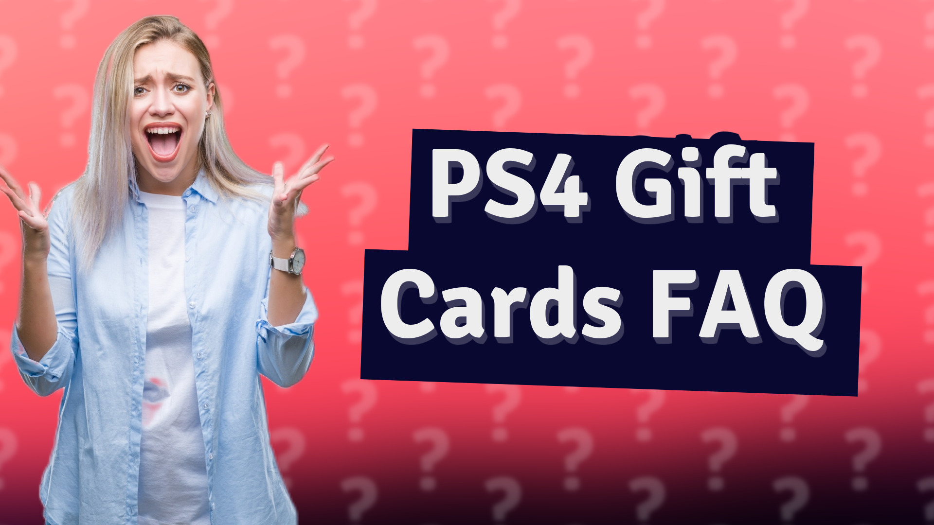 PS4 Gift Cards FAQ