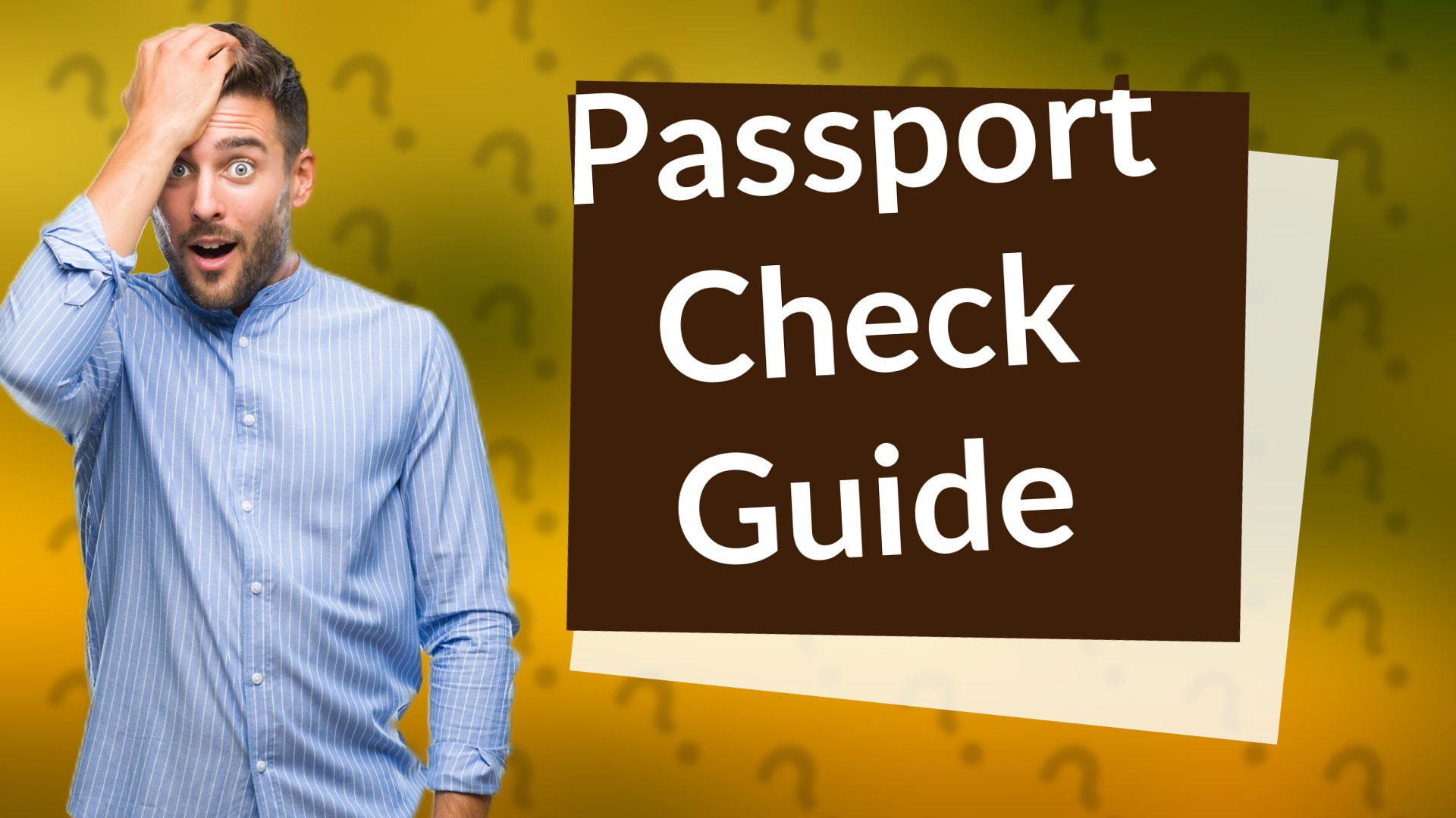 Passport Check Guide