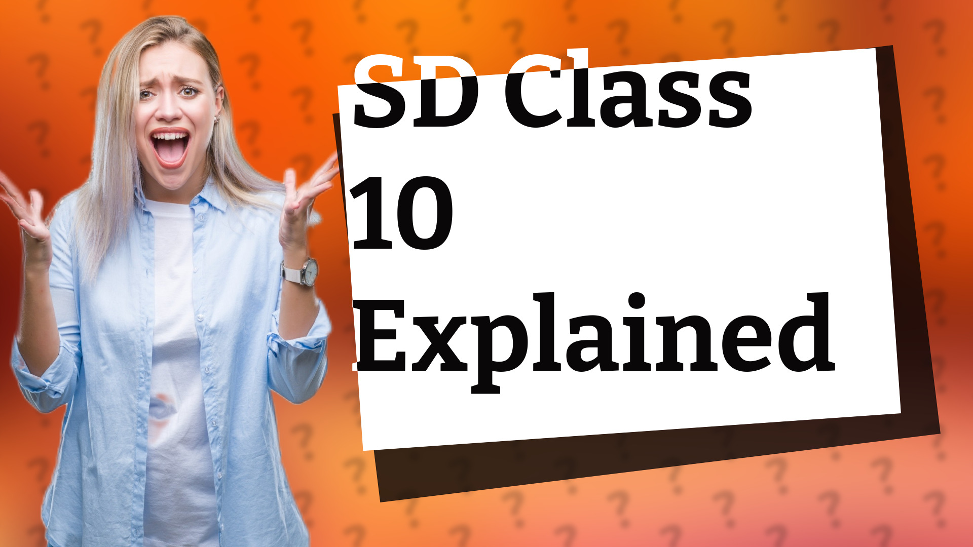 SD Class 10 Explained