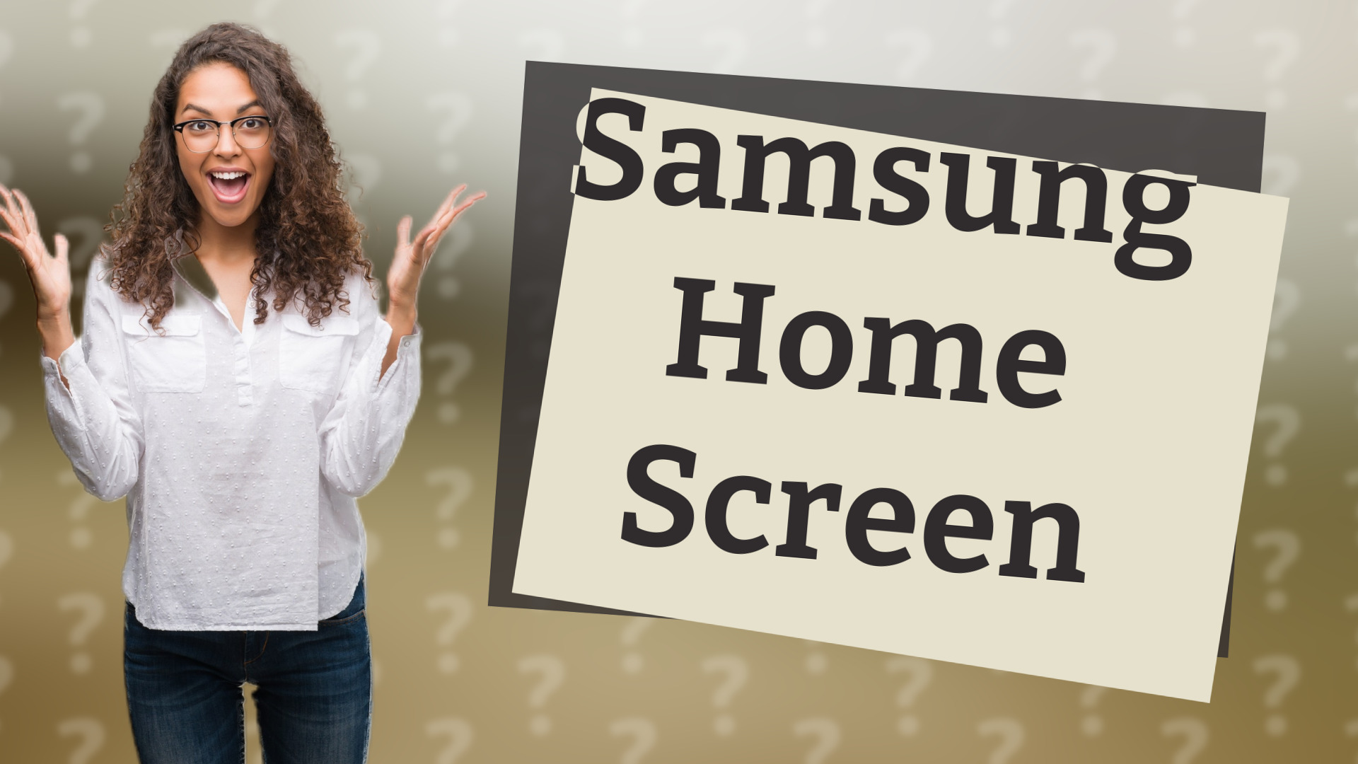Samsung Home Screen
