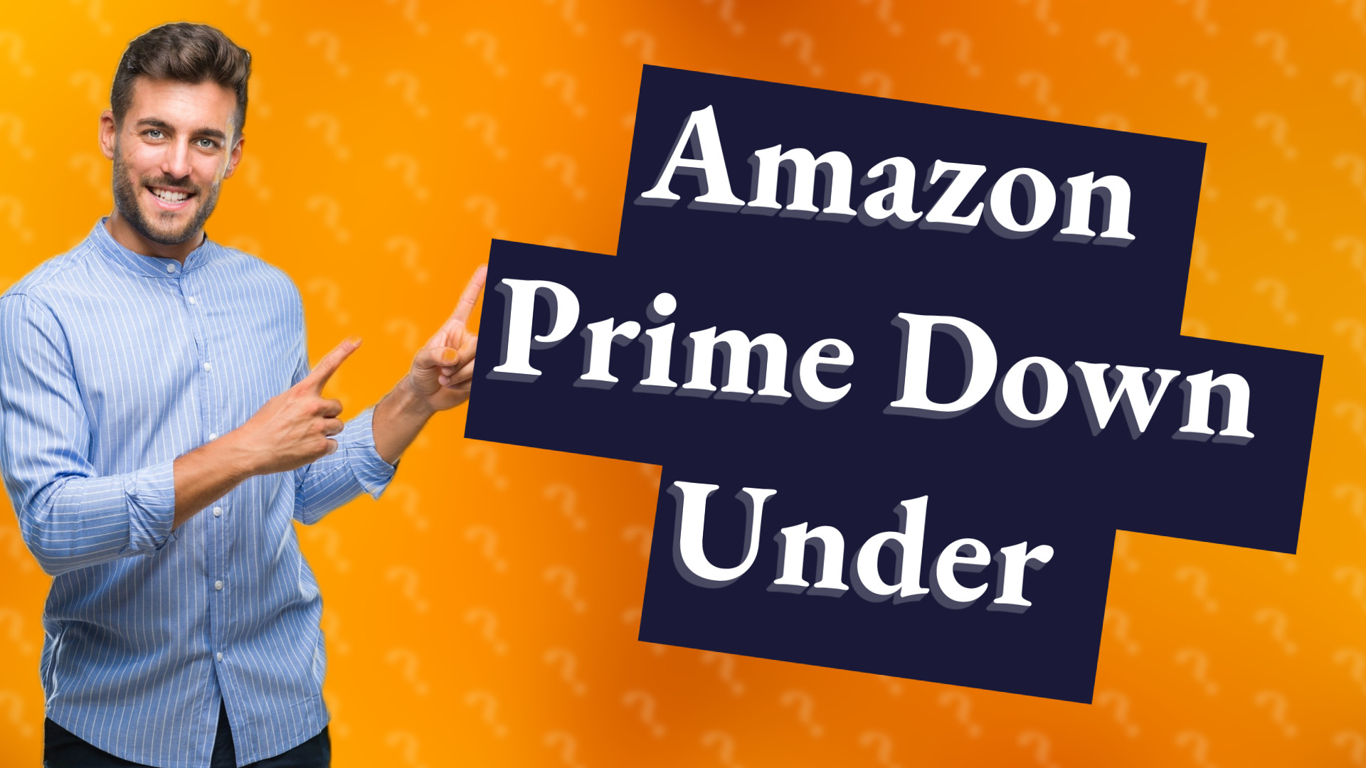 Amazon Prime Down Under