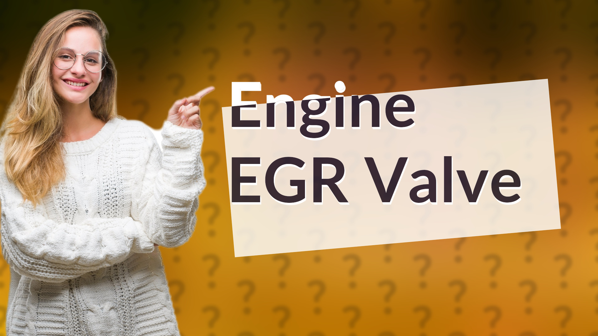 Engine EGR Valve