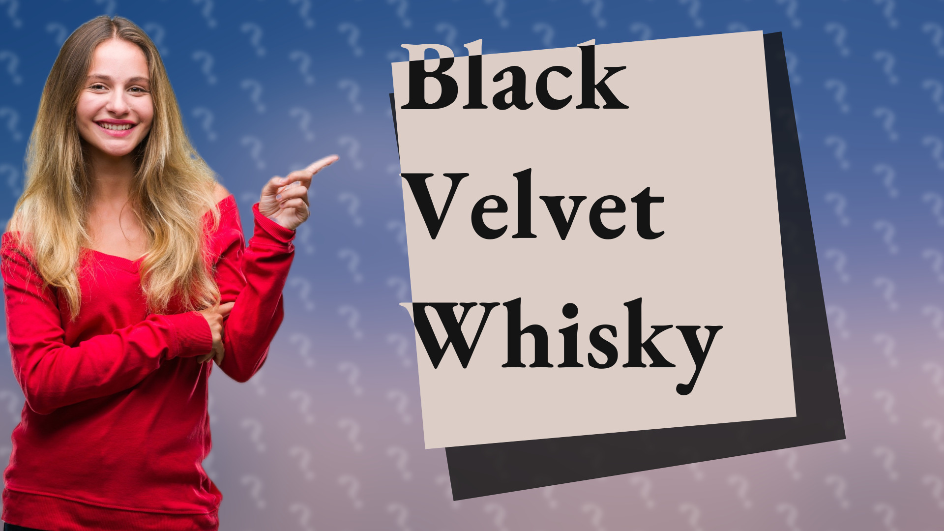 Black Velvet Whisky