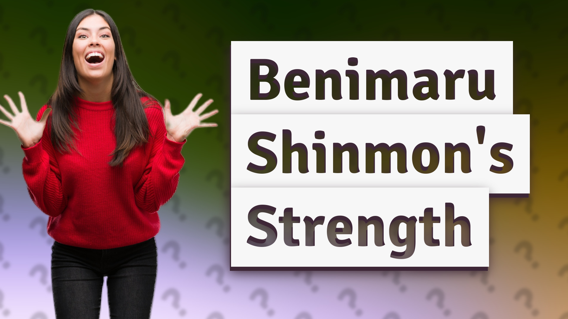 Benimaru Shinmon's Strength